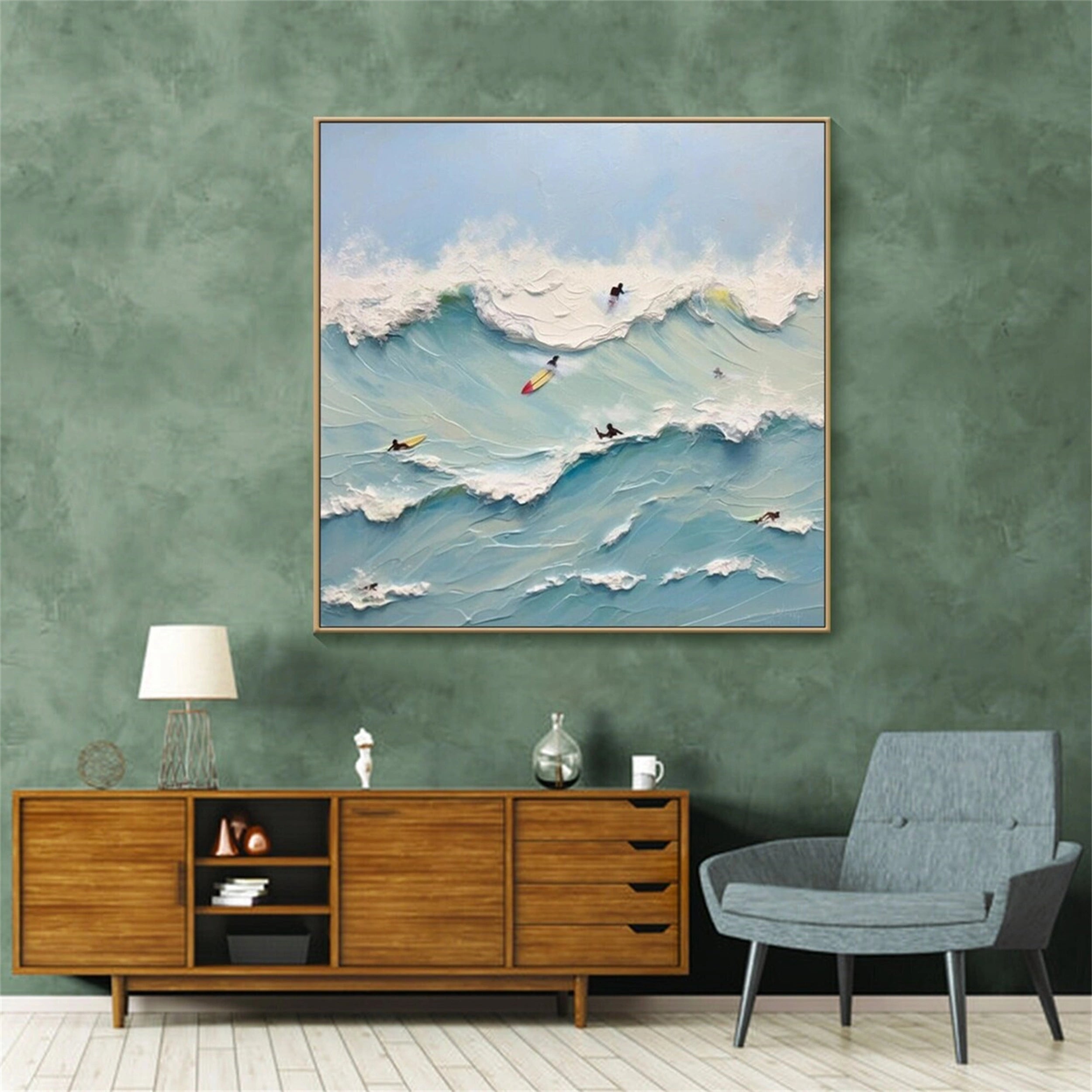 Ocean And Sky Painting #OS 042