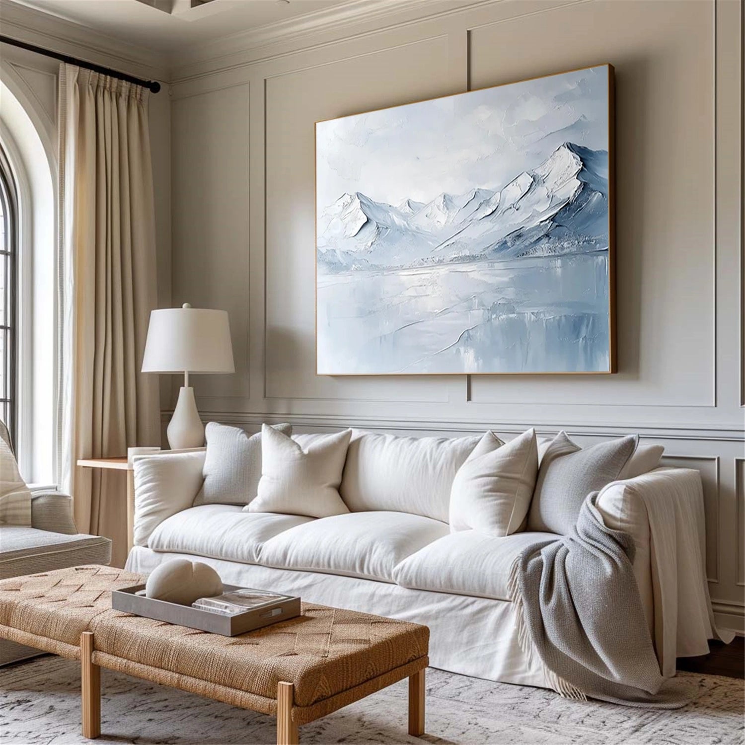 Plaster Art Minimalist Textured Painting #MM311