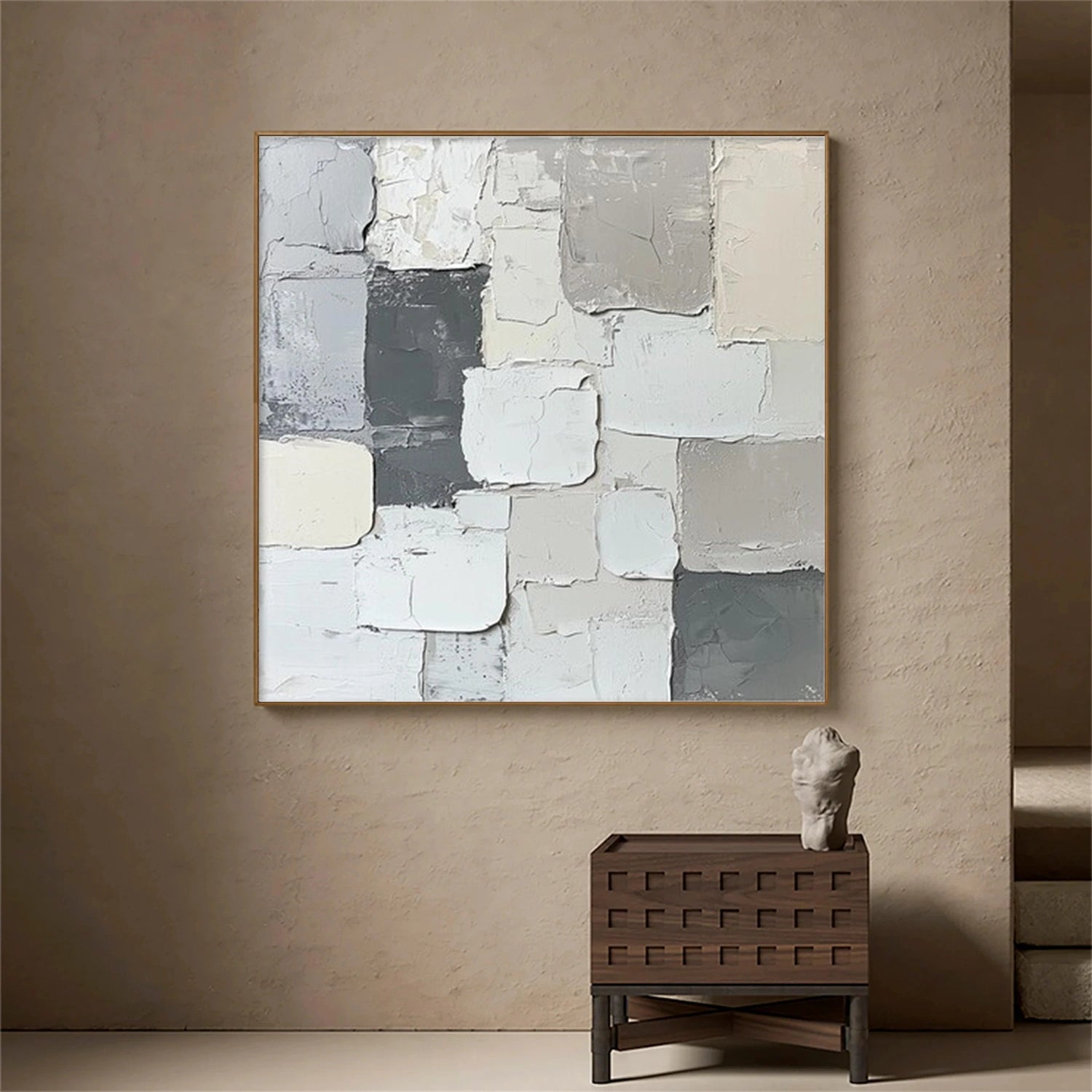 Minimalist Texture Canvas # MM372