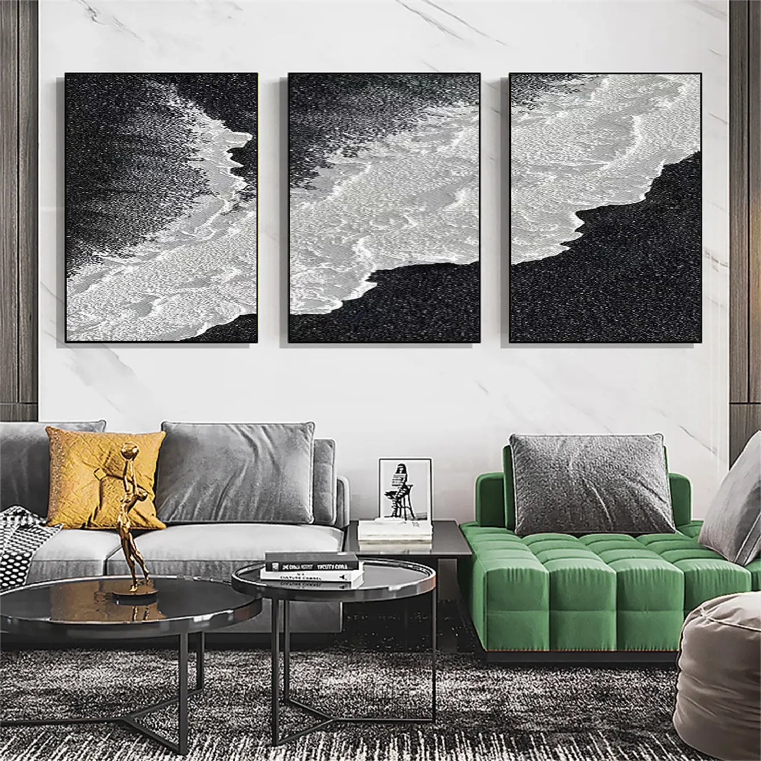 Ocean And Sky Painting Set of 3 #OS 211