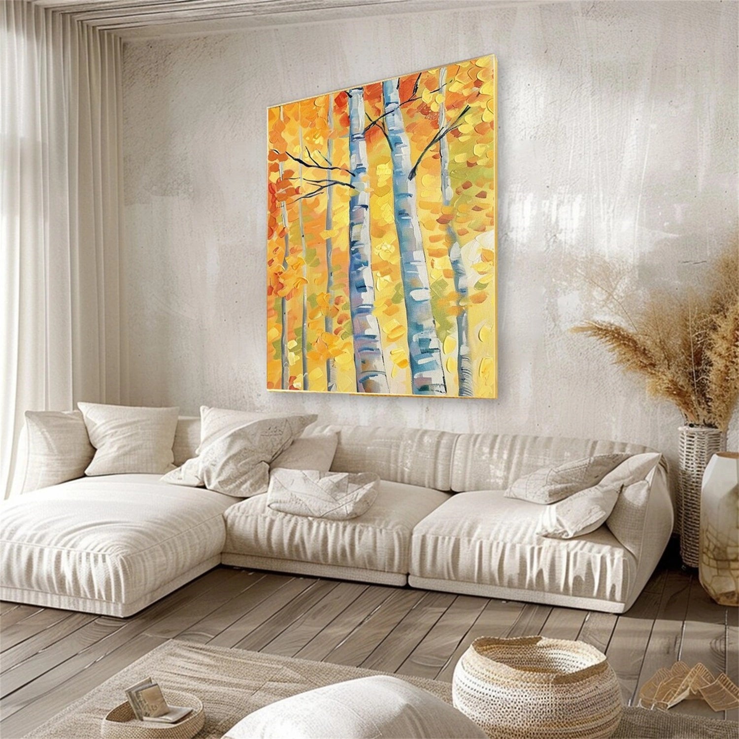 Flower And Tree Painting Set of 2 #FT 143