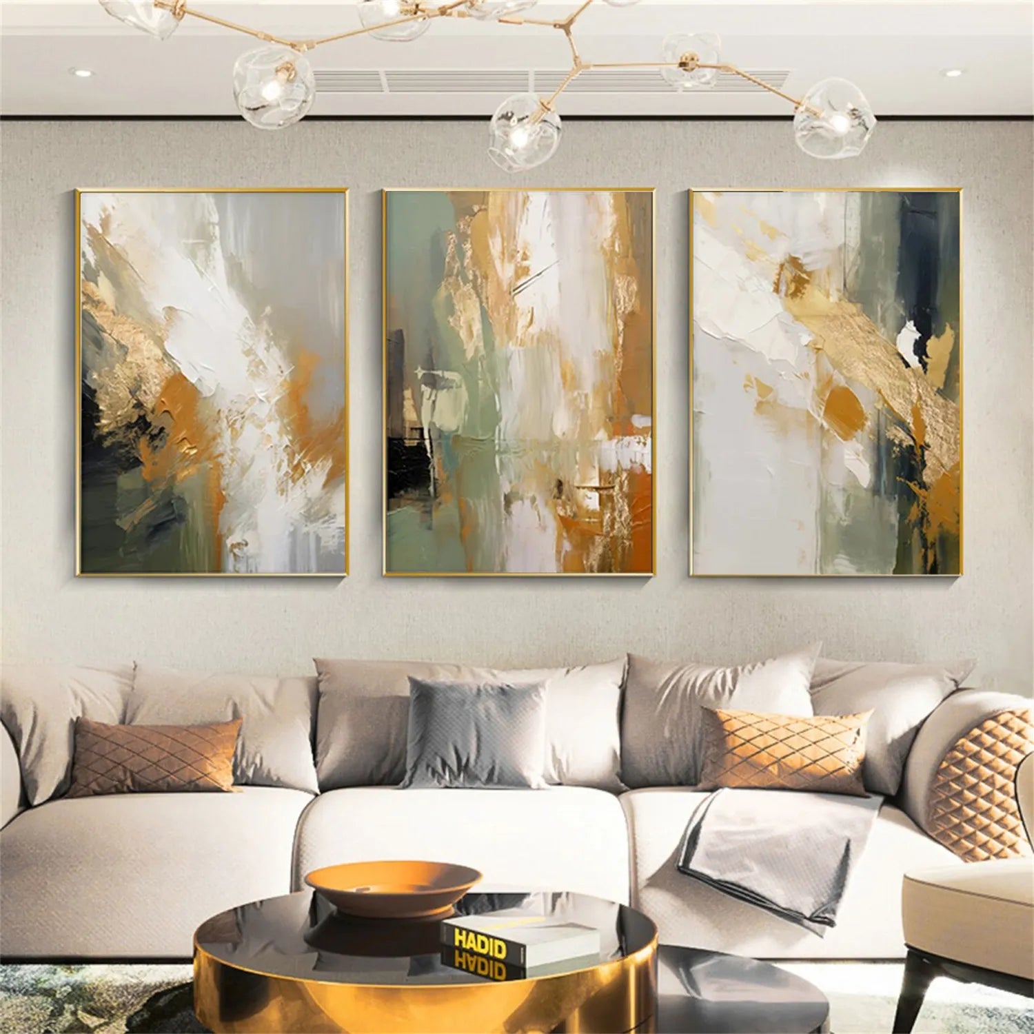 Abstract Painting Set of 3 #AB214