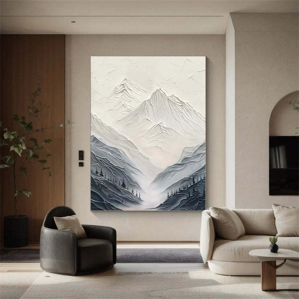 3D Textured Plaster Art Minimalist Wall Art #MM307