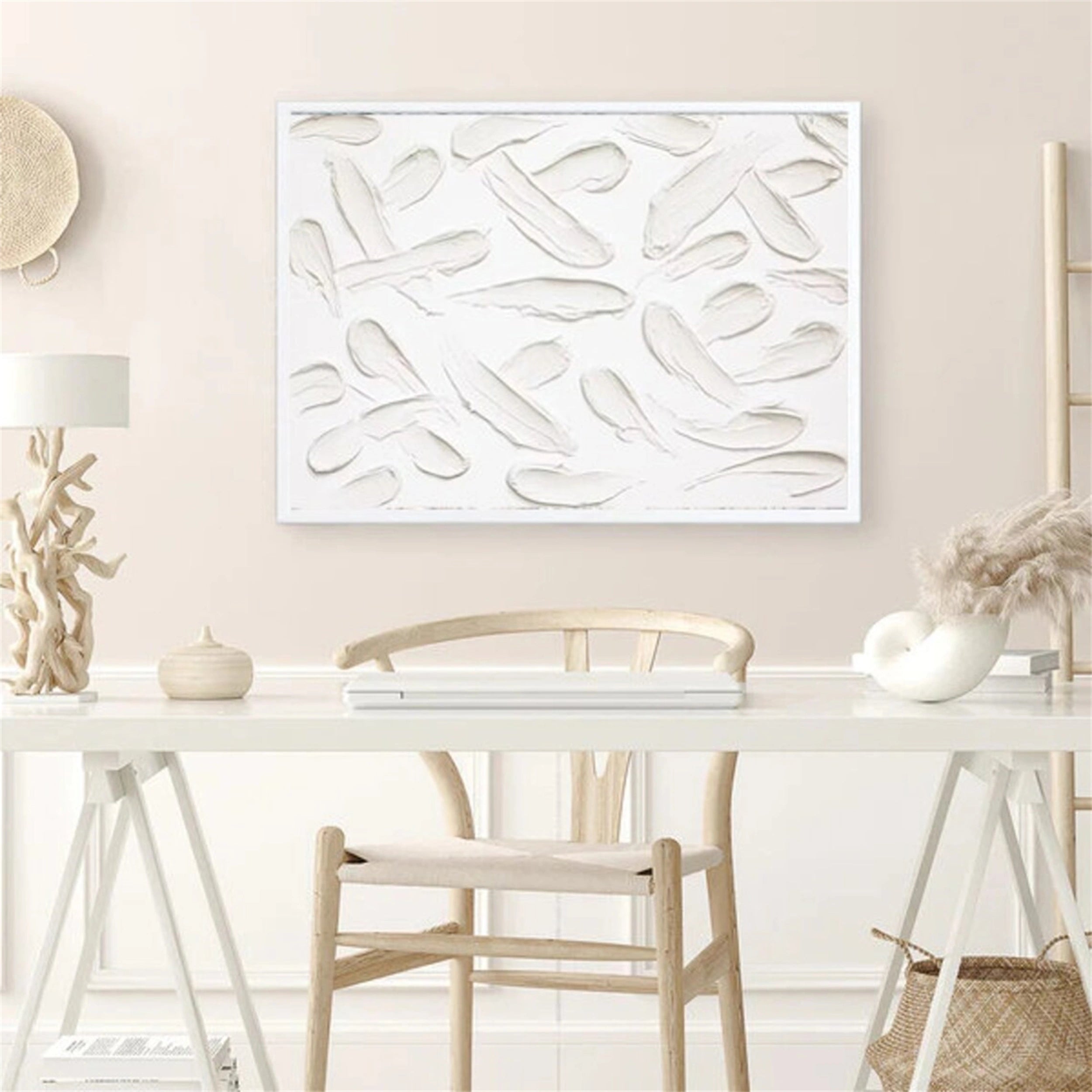 Plaster Art Minimalist Textured Painting #MM119