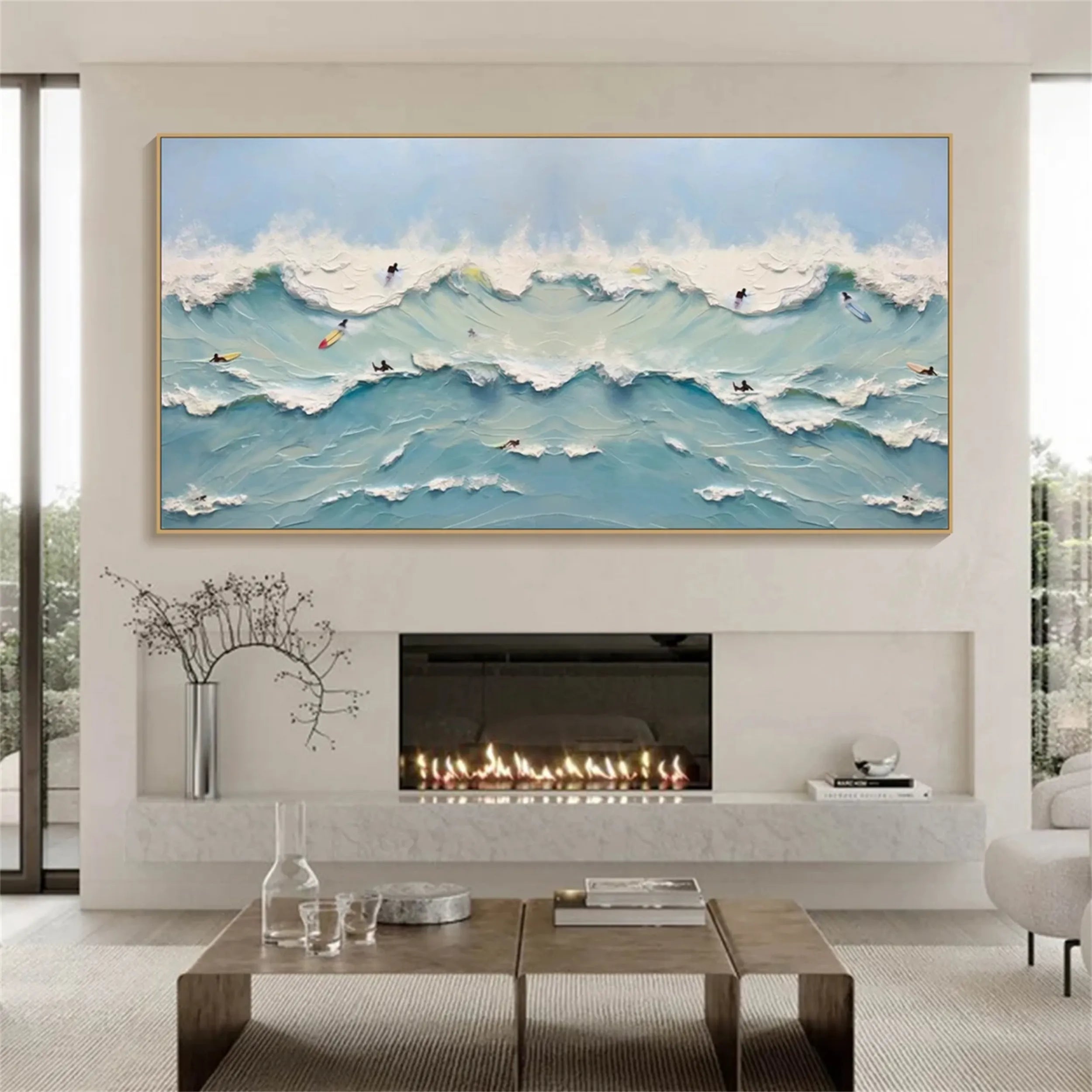 Ocean And Sky Painting #OS 121
