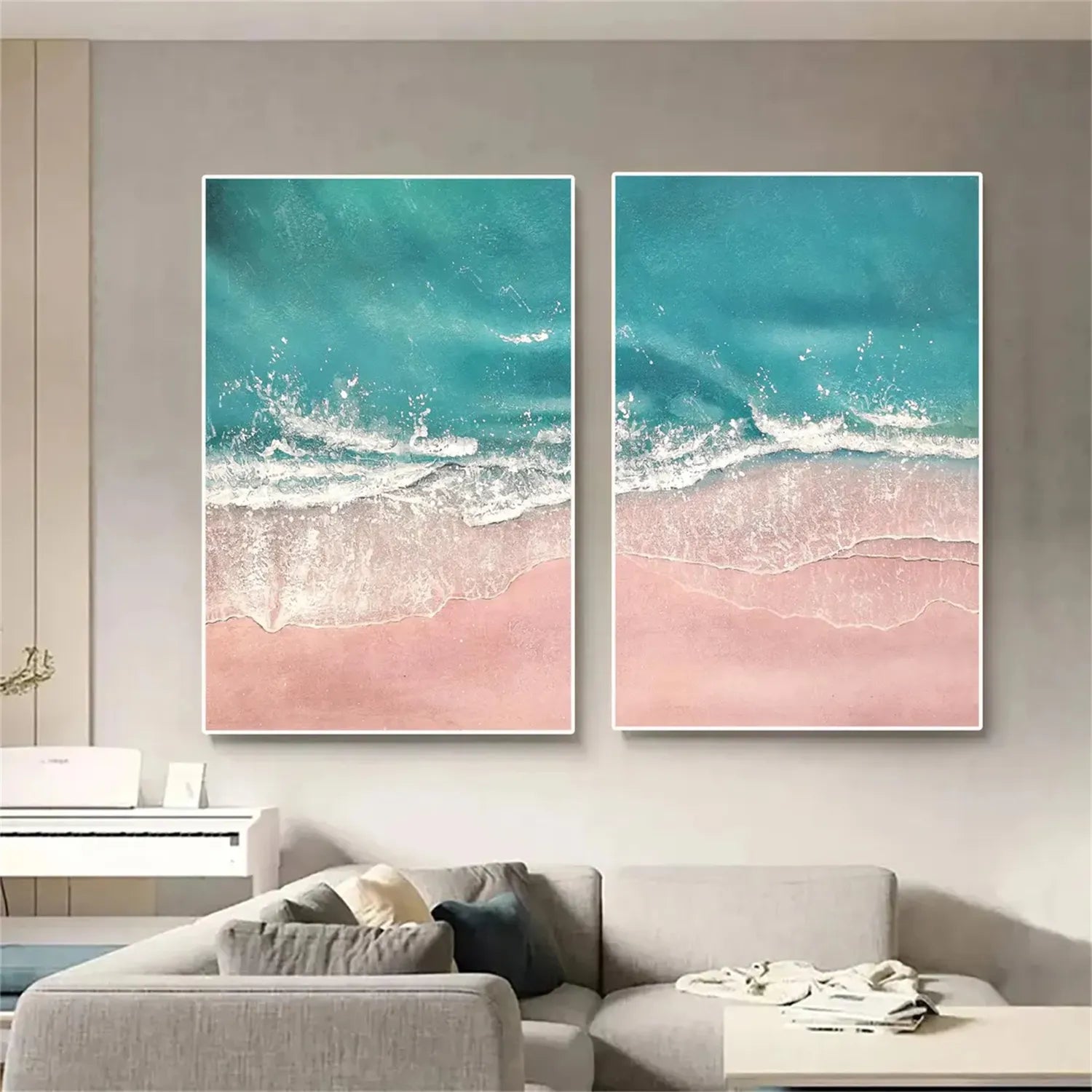 Ocean And Sky Painting Set of 2#OS 164