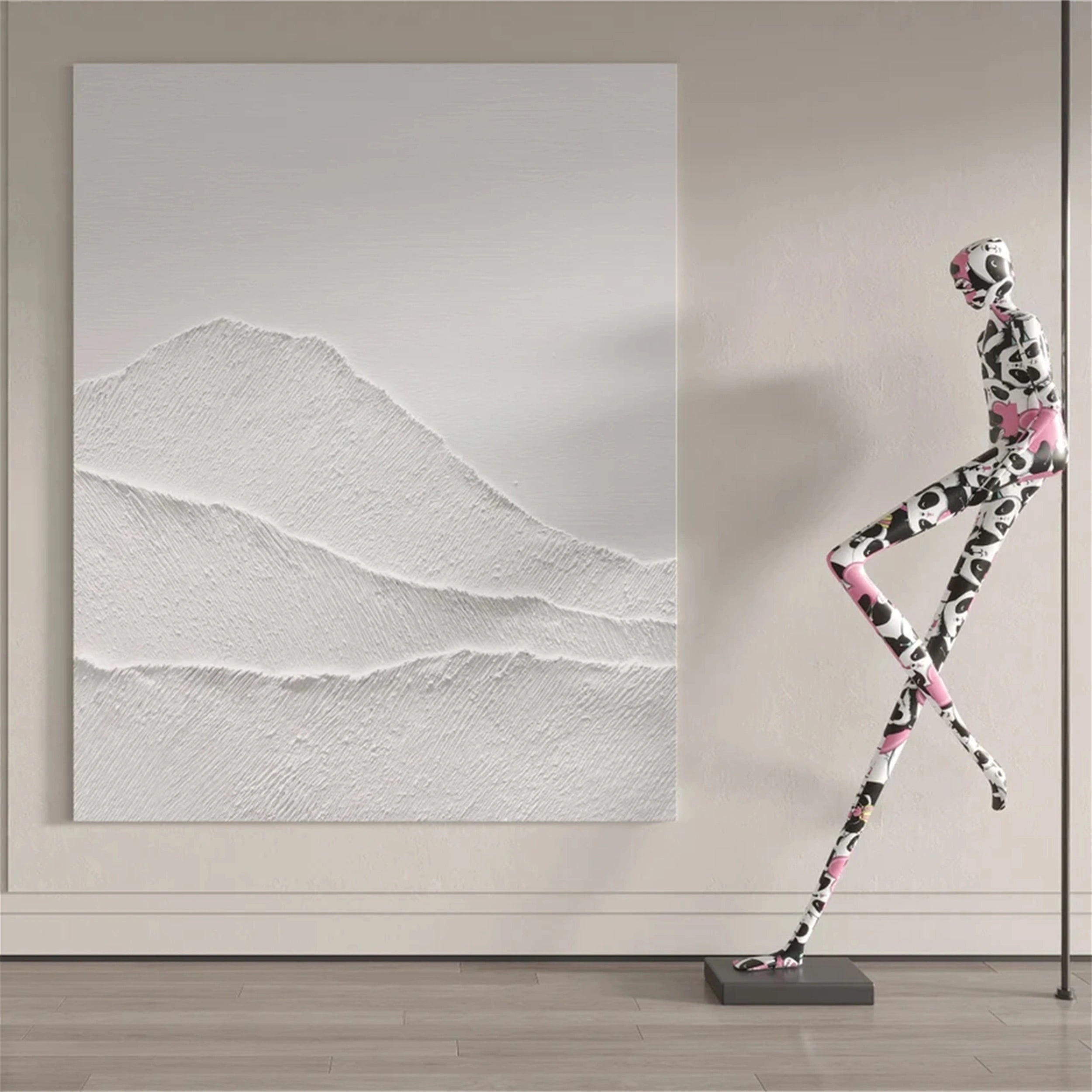 Minimalistic Balance Canvas Painting #MM160