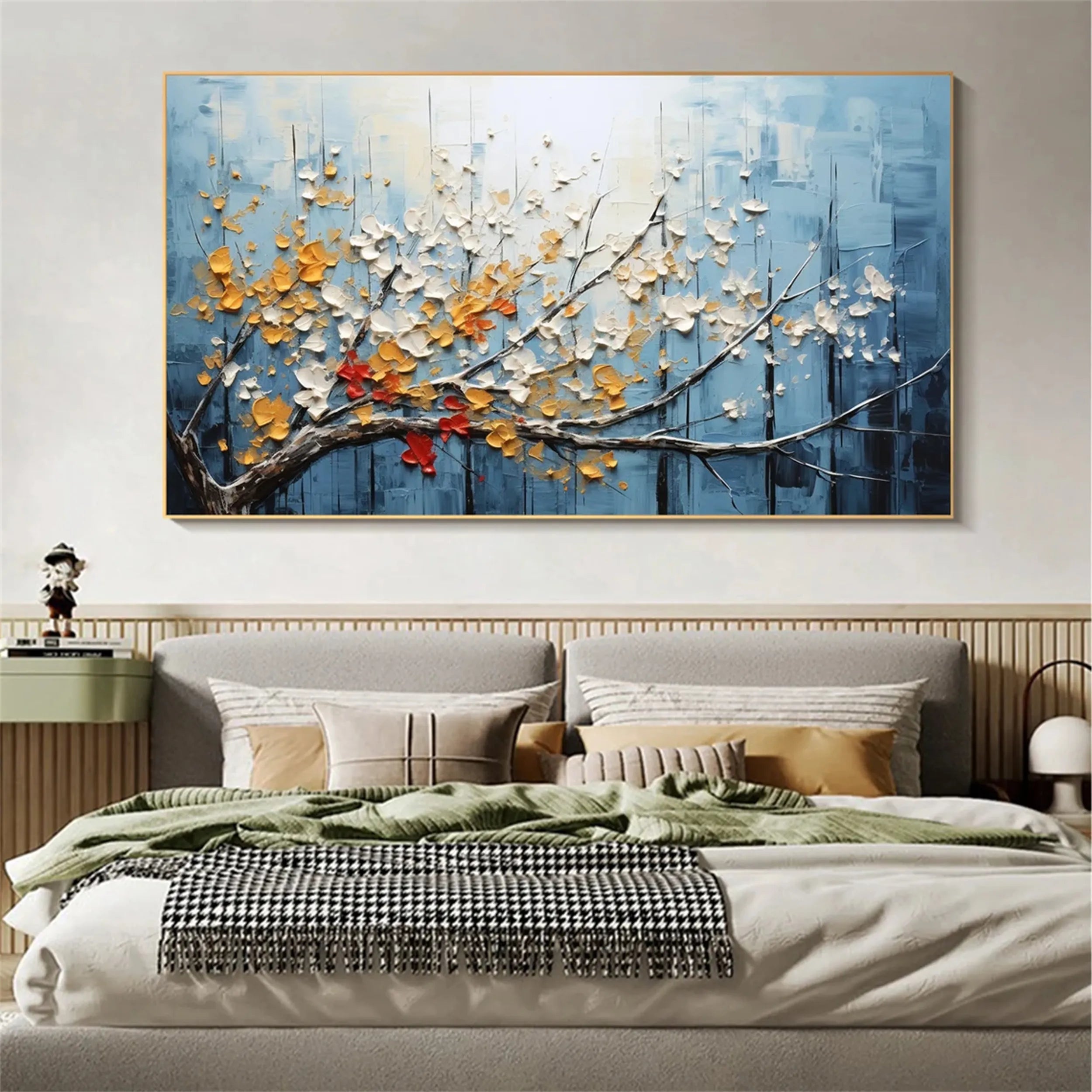 Custom Order Flower And Tree Painting #FT 052