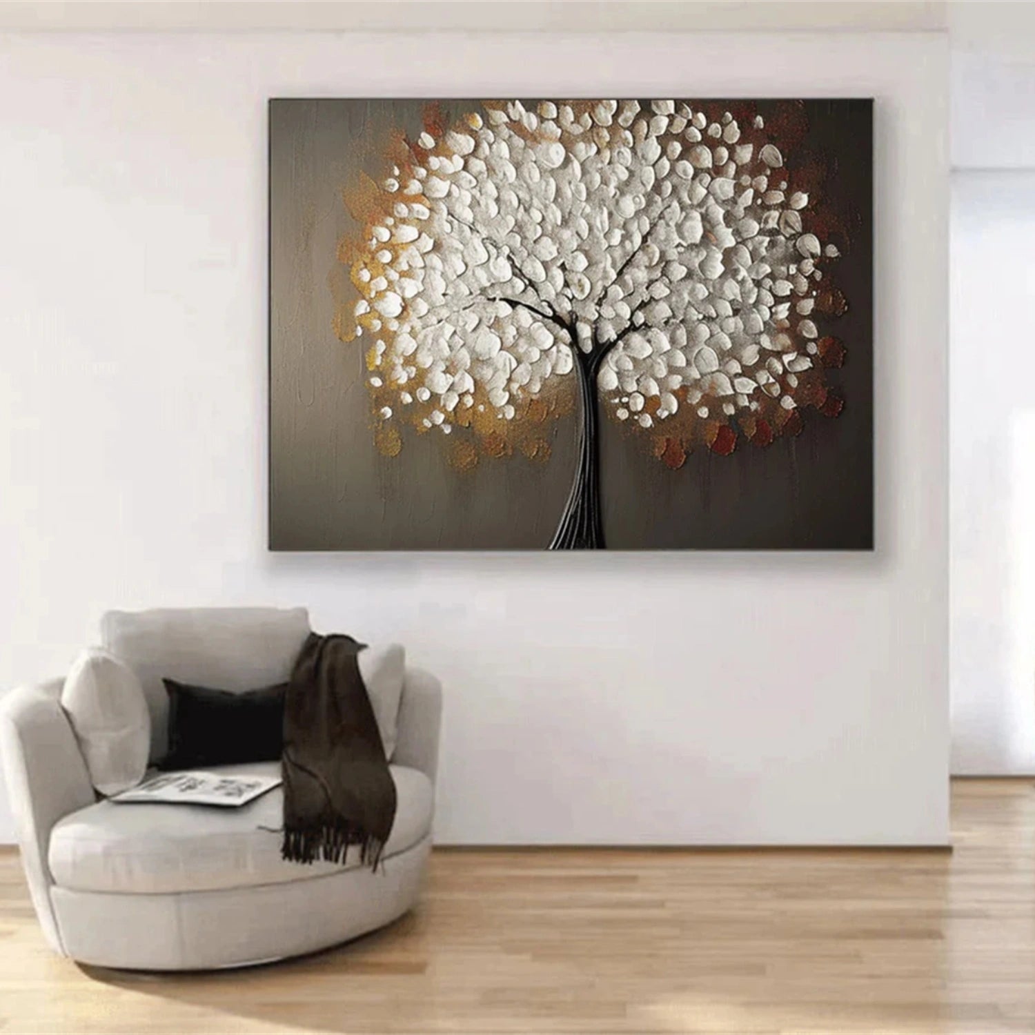 Flower And Tree Painting #FT 153