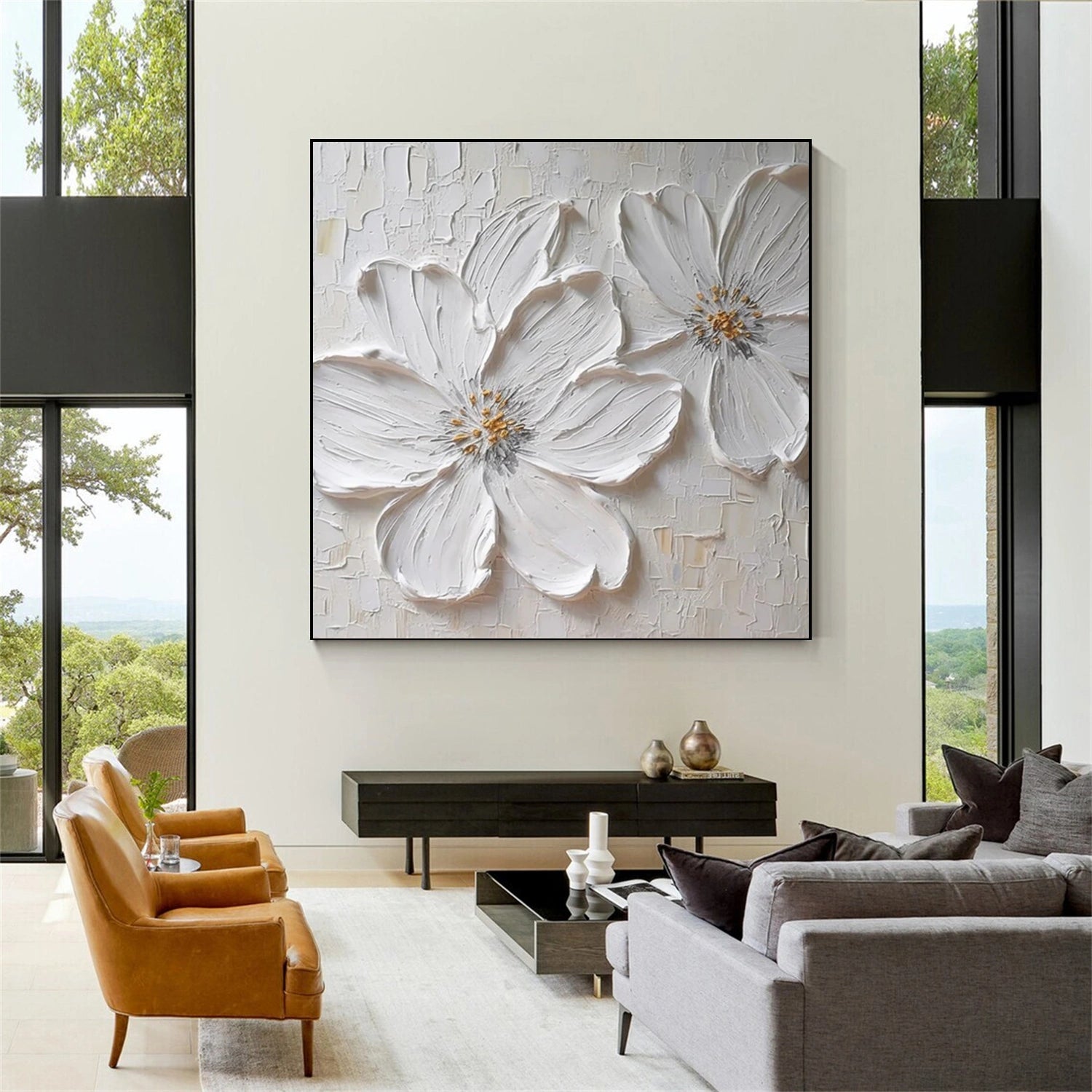 Flower And Tree Painting #FT 141