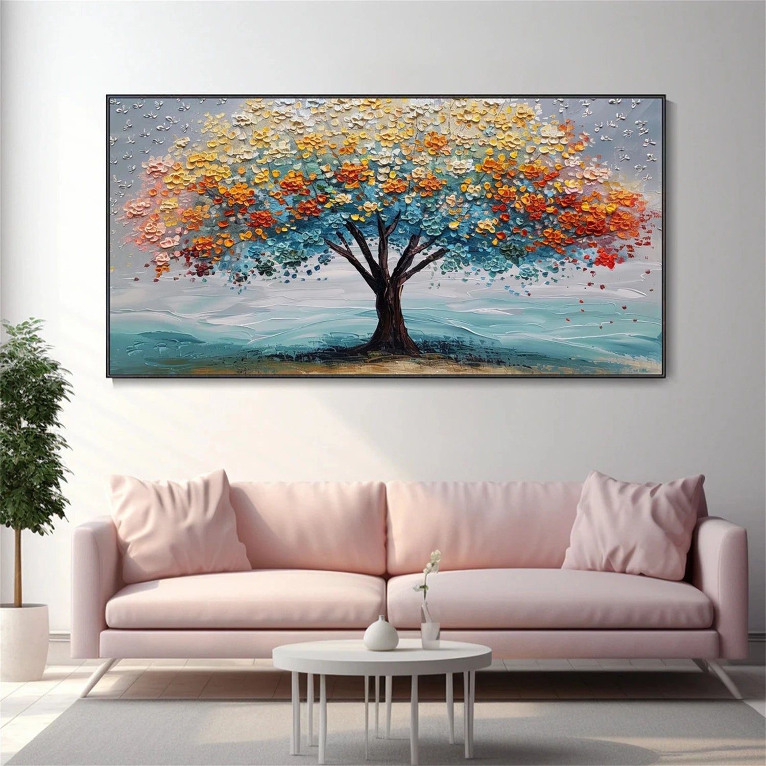 Flower And Tree Painting #FT 099