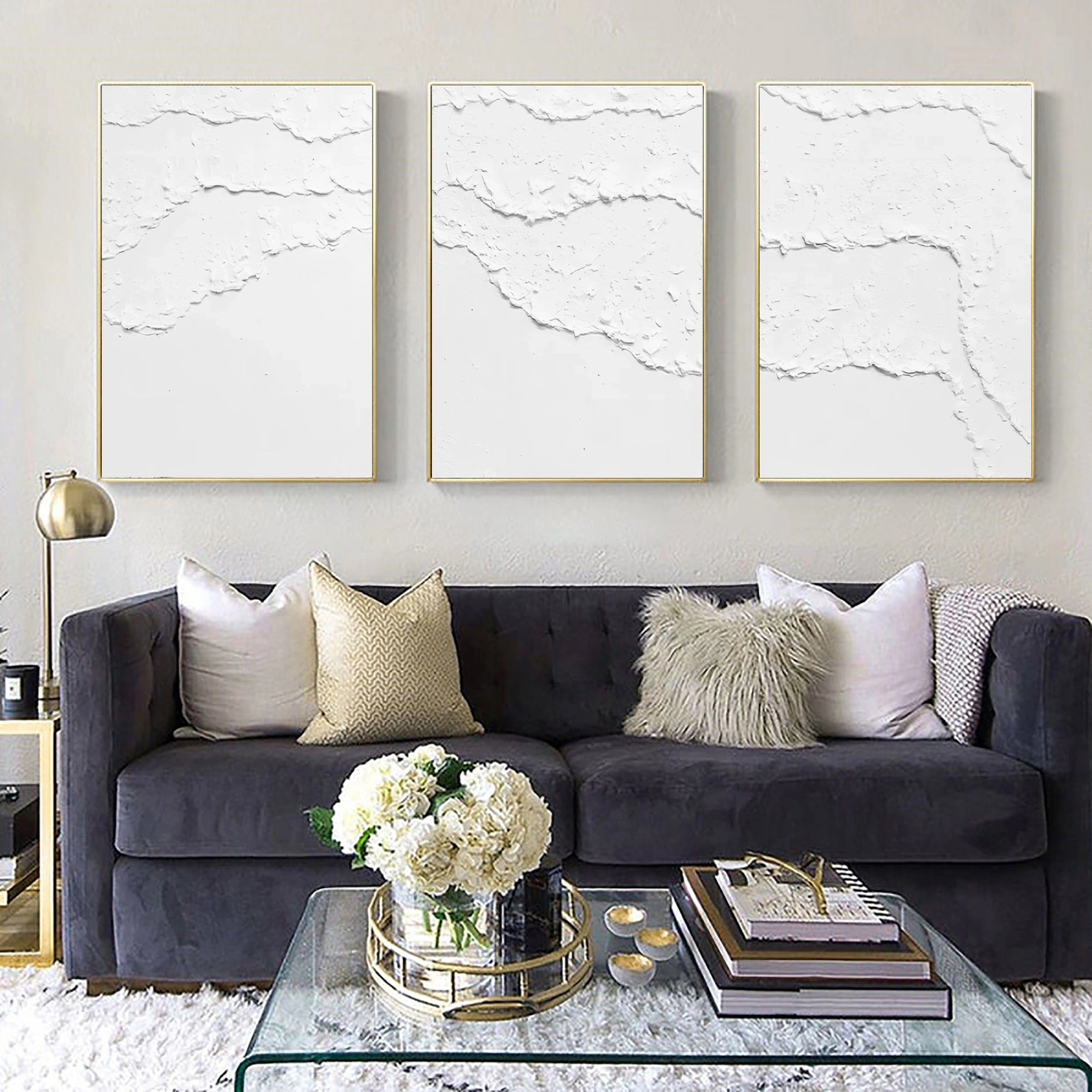 Minimalistic Balance Canvas Painting Set of 3 #MM284