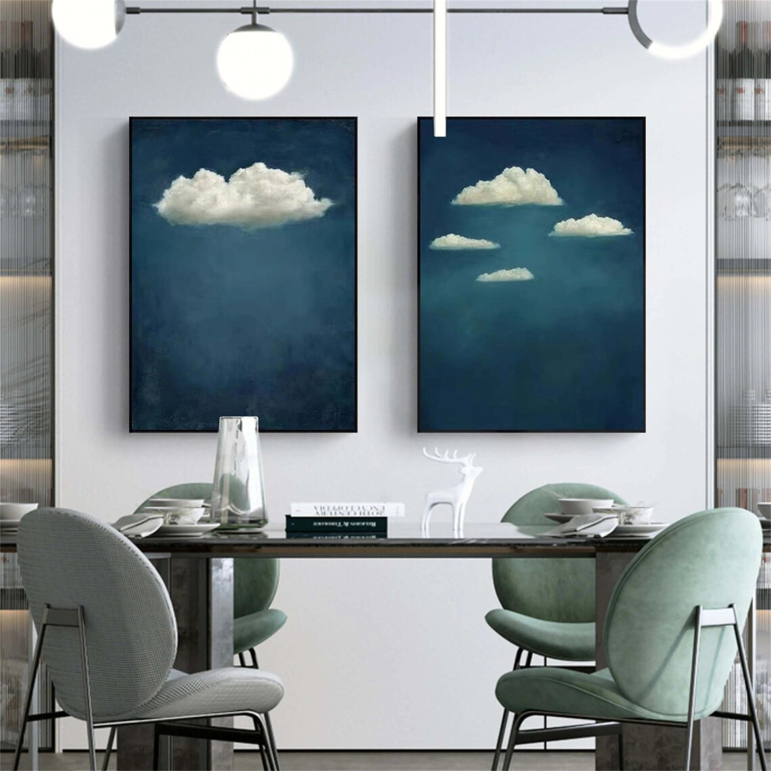 Ocean And Sky Painting Set of 2#OS 106