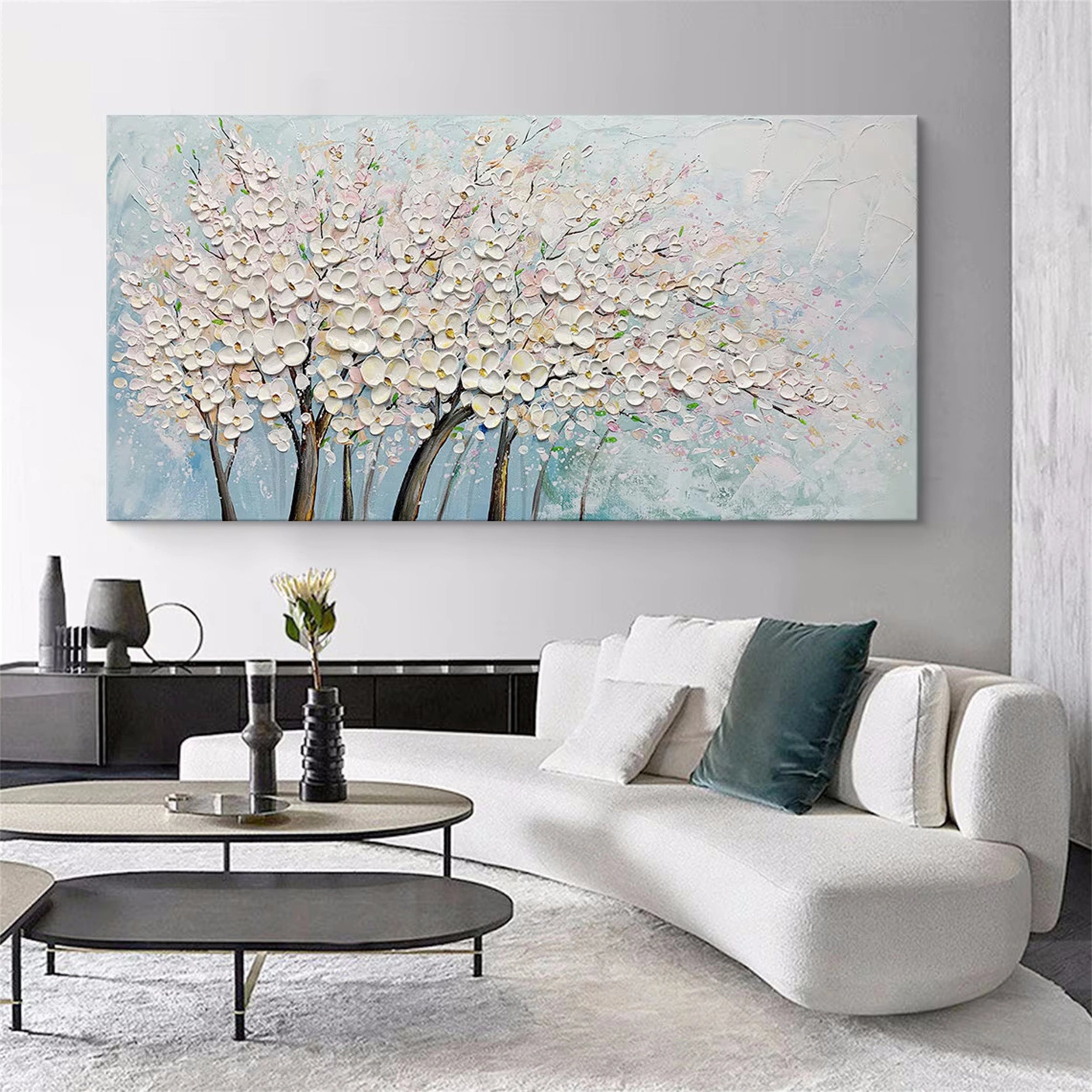 Flower And Tree Painting #FT 033