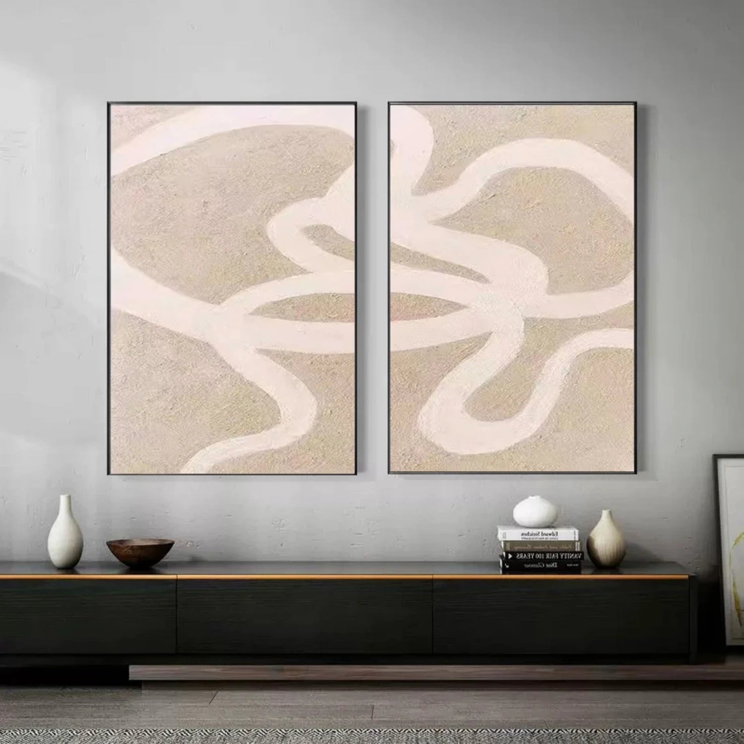 Abstract Painting Set of 2 #AB 405