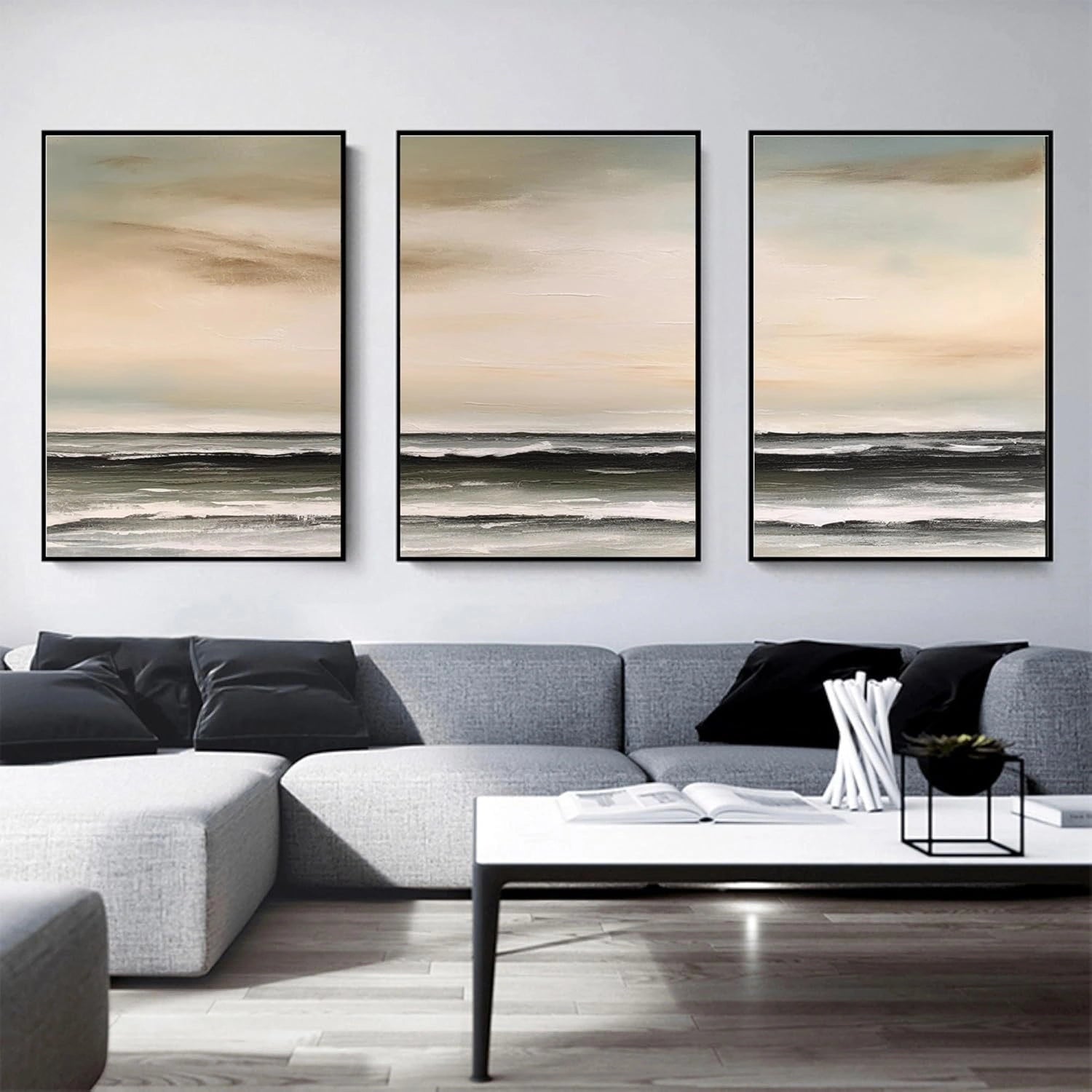 Ocean And Sky Painting Set of 3 #OS 255