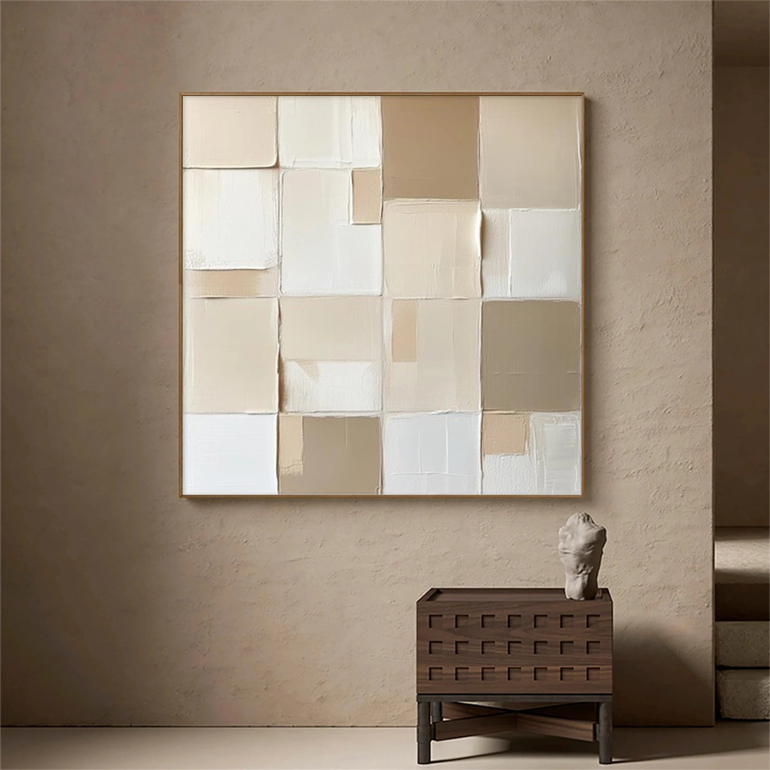 Minimalist Texture Canvas # MM373