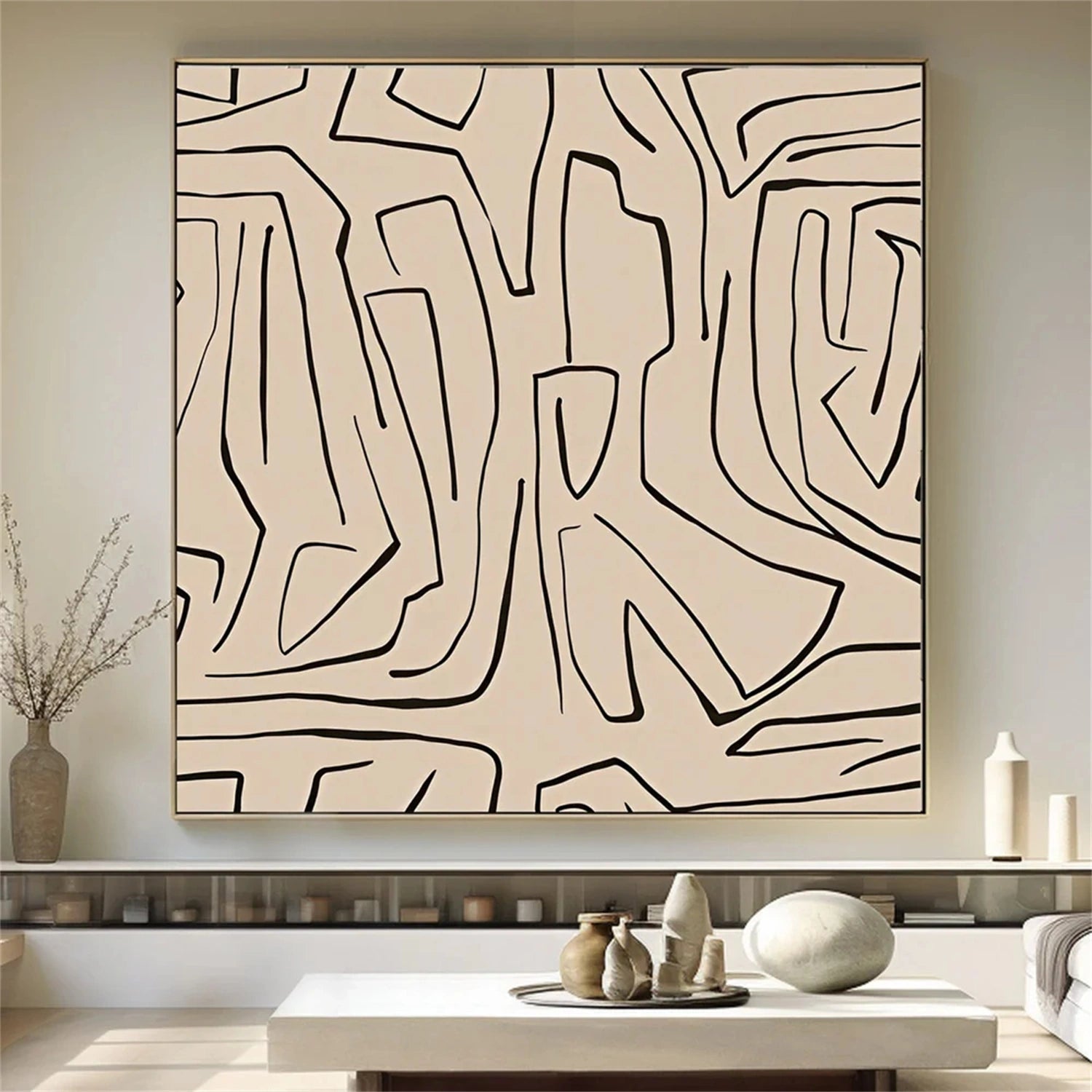 Abstract Tranquility Art Painting #WS216