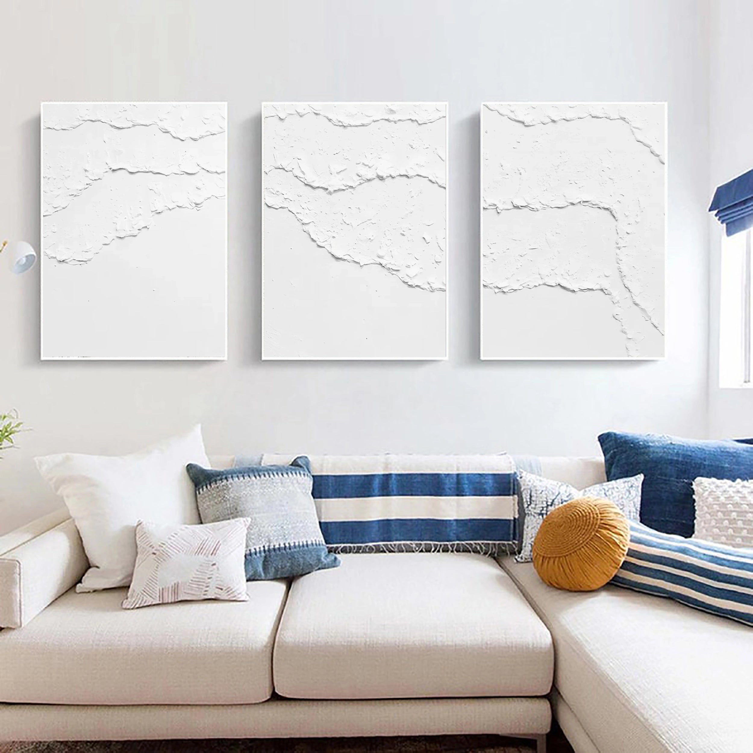 Minimalistic Balance Canvas Painting Set of 3 #MM284