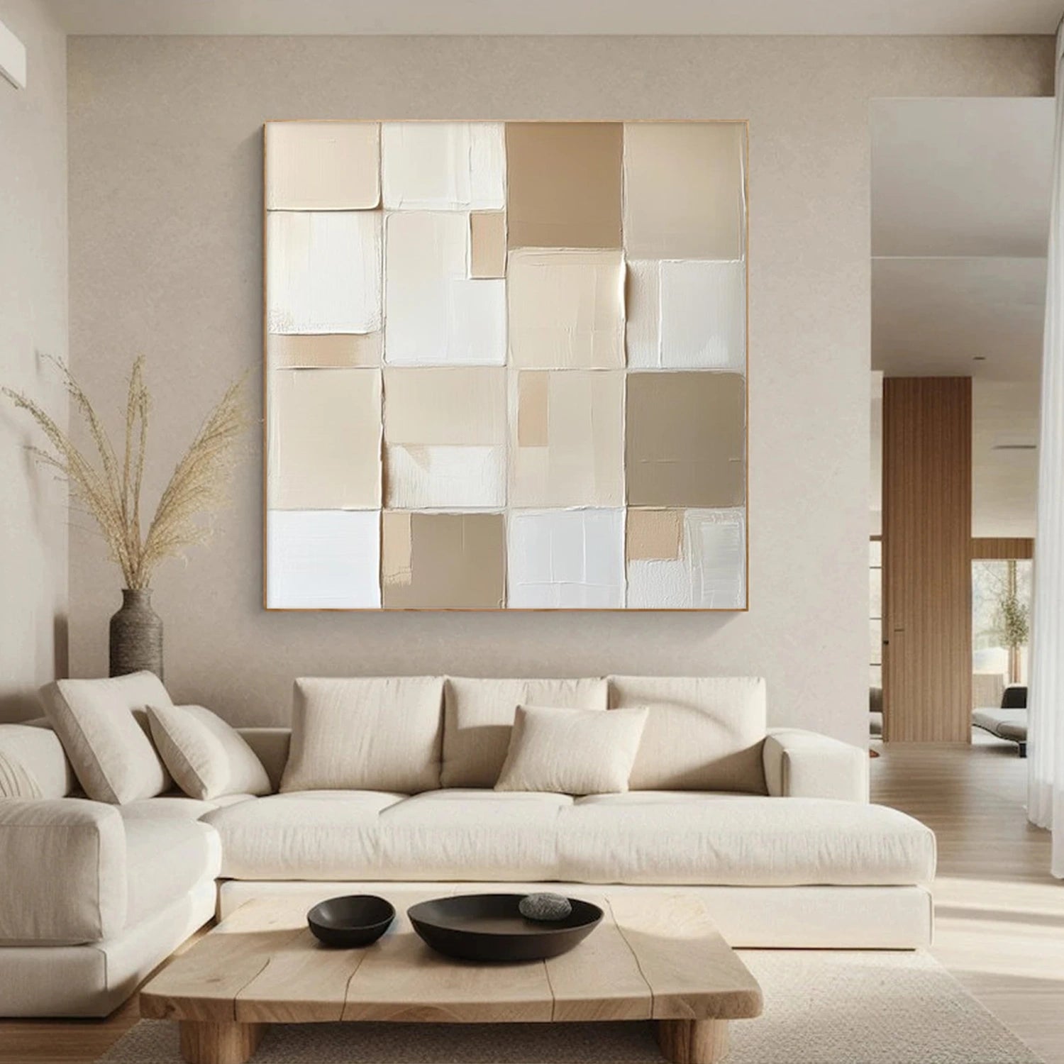 Minimalist Texture Canvas # MM373