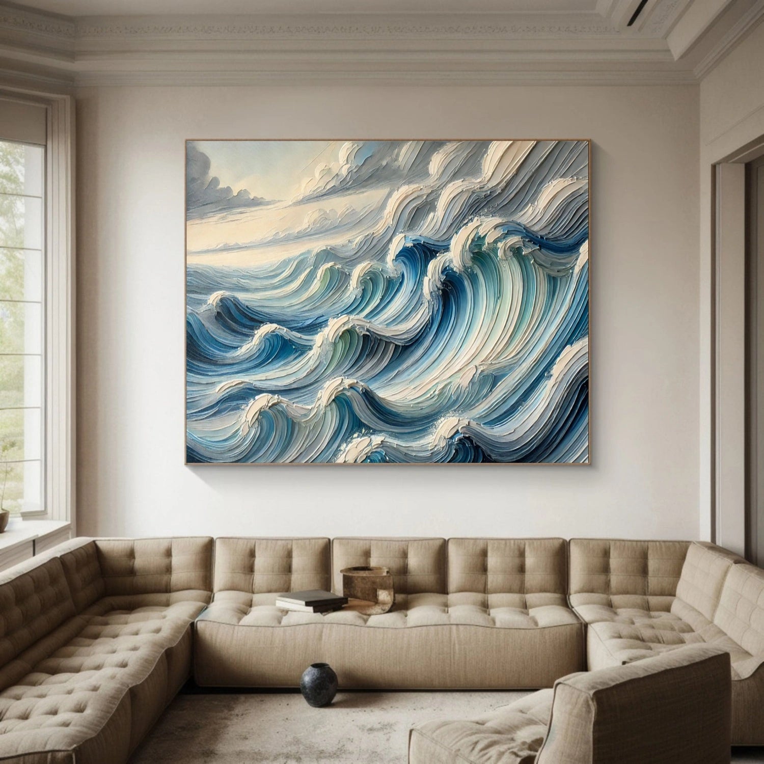 Ocean And Sky Painting #OS 232