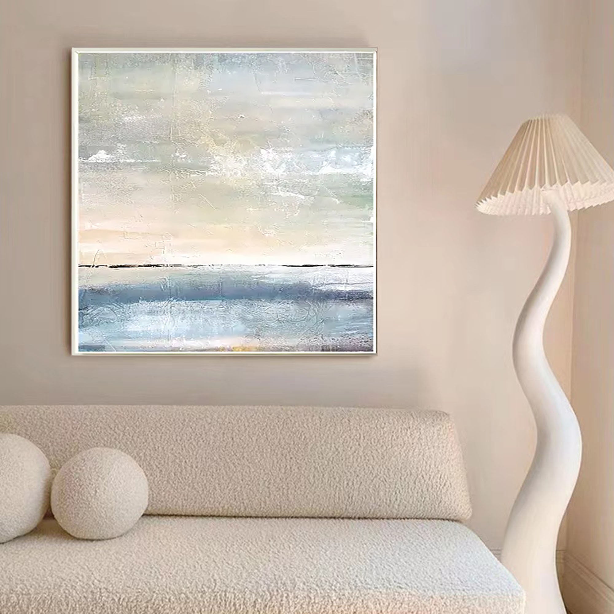 custom Ocean And Sky Painting #OS 012