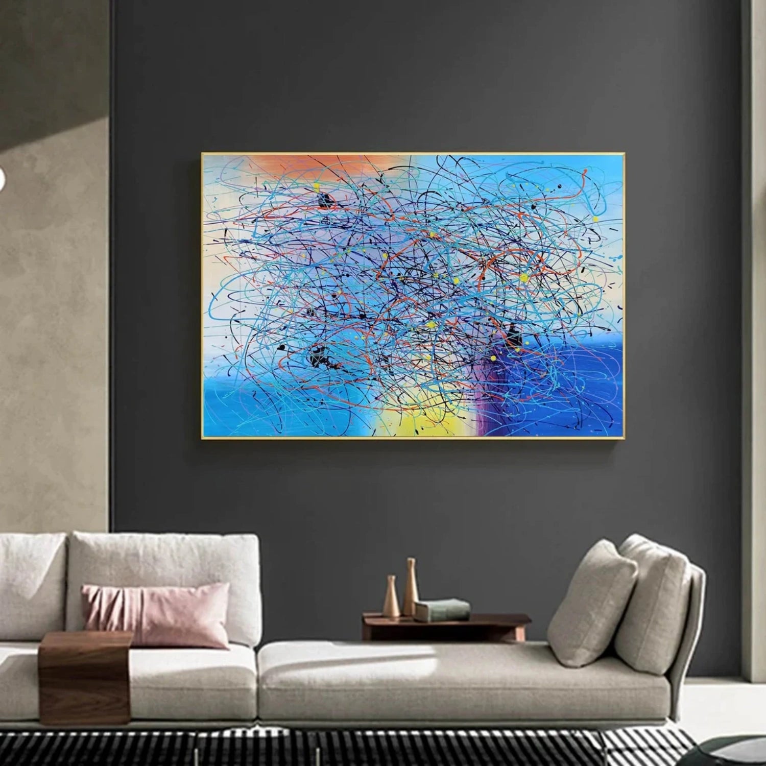 Pollock Art #JP024