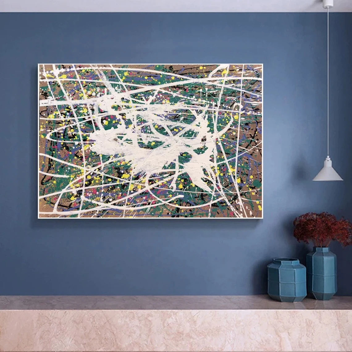 Pollock Art #JP022