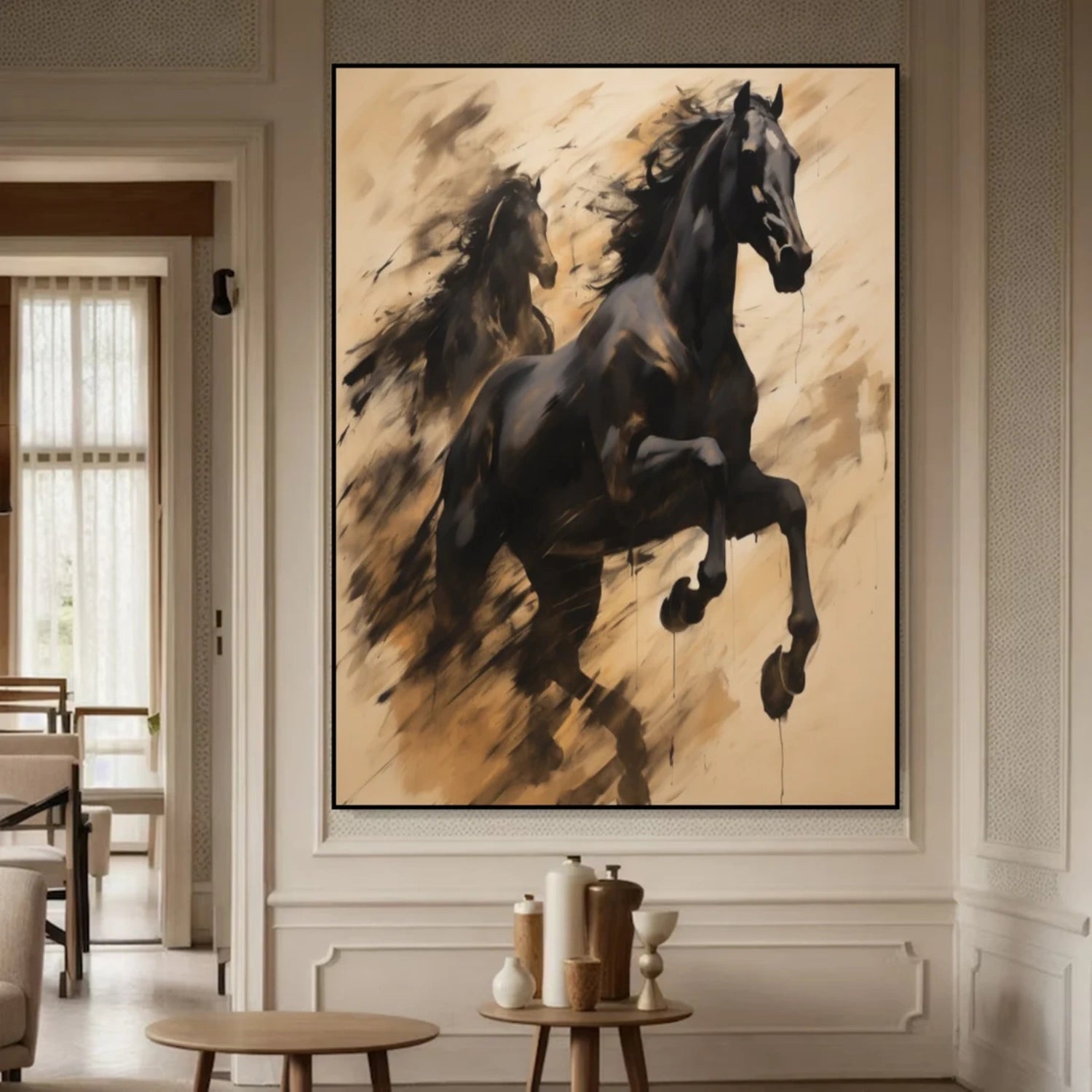 Abstract  House Wall Art #AB 492