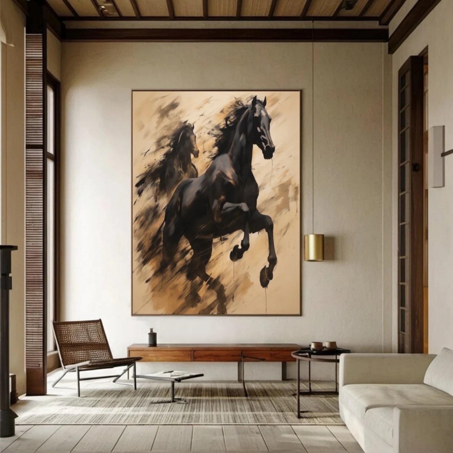 Abstract  House Wall Art #AB 492