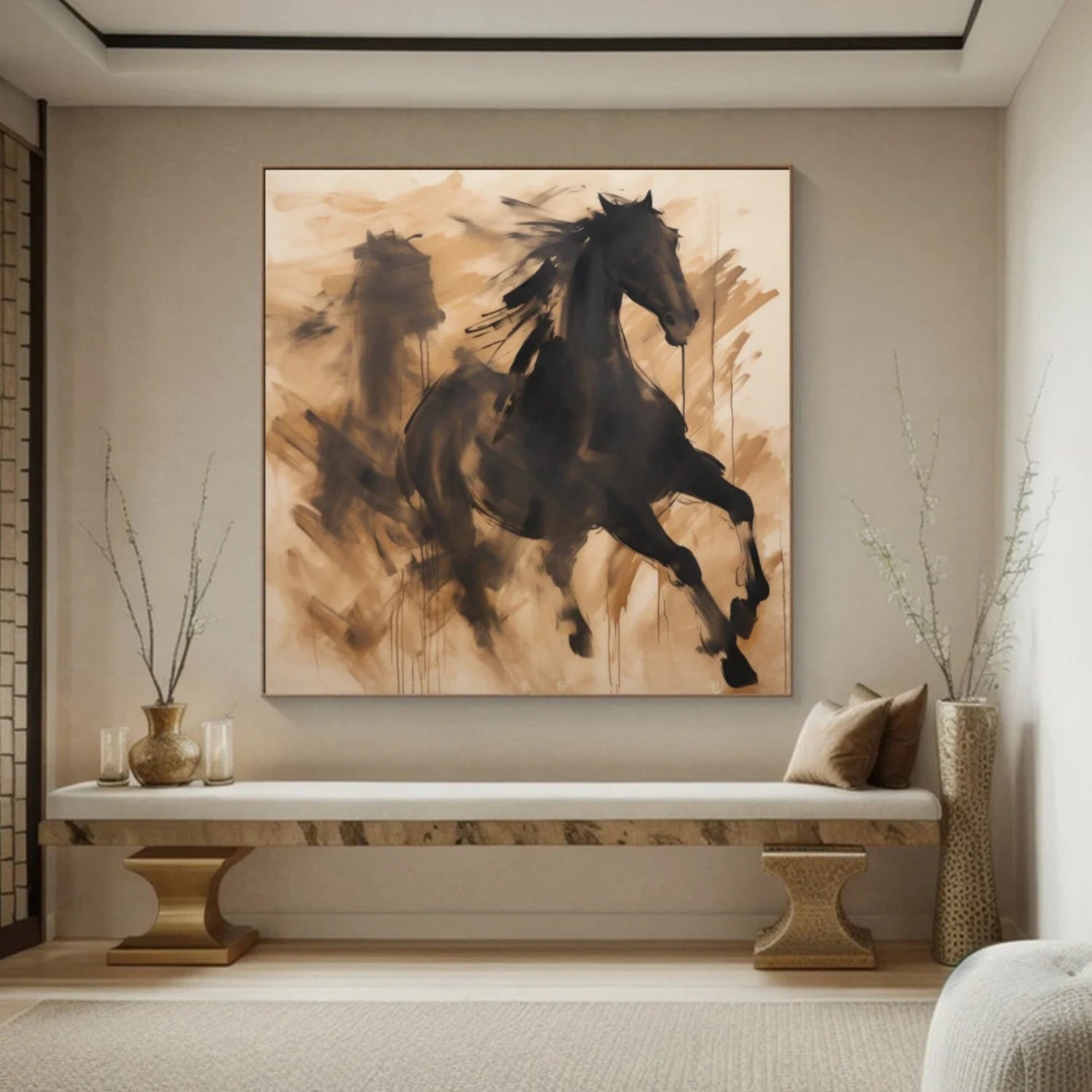 Abstract House Wall Art #AB 493