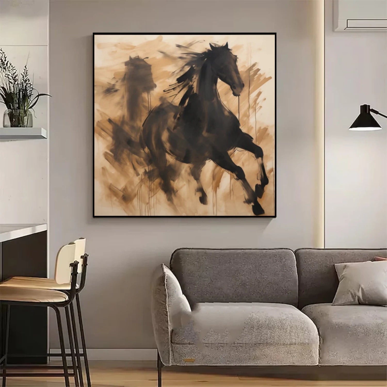 Abstract House Wall Art #AB 493