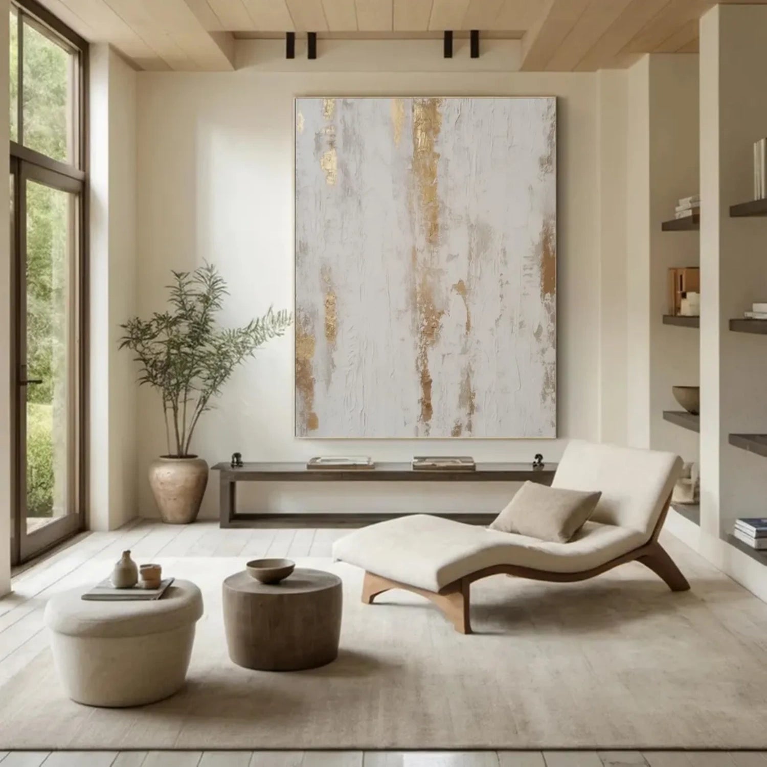 Wabi Sabi Textured Wall Art #WS318
