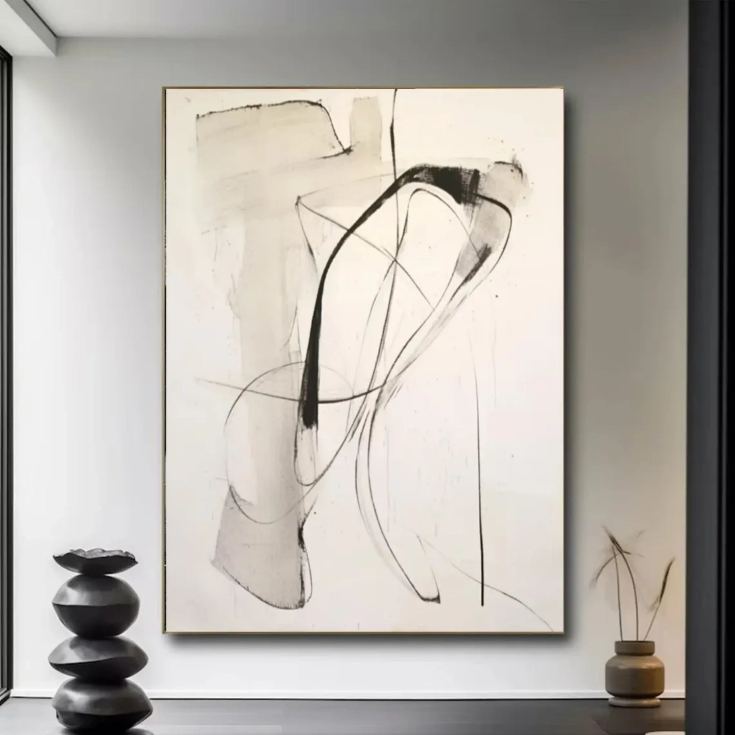 Wabi Sabi Textured Wall Art #WS320