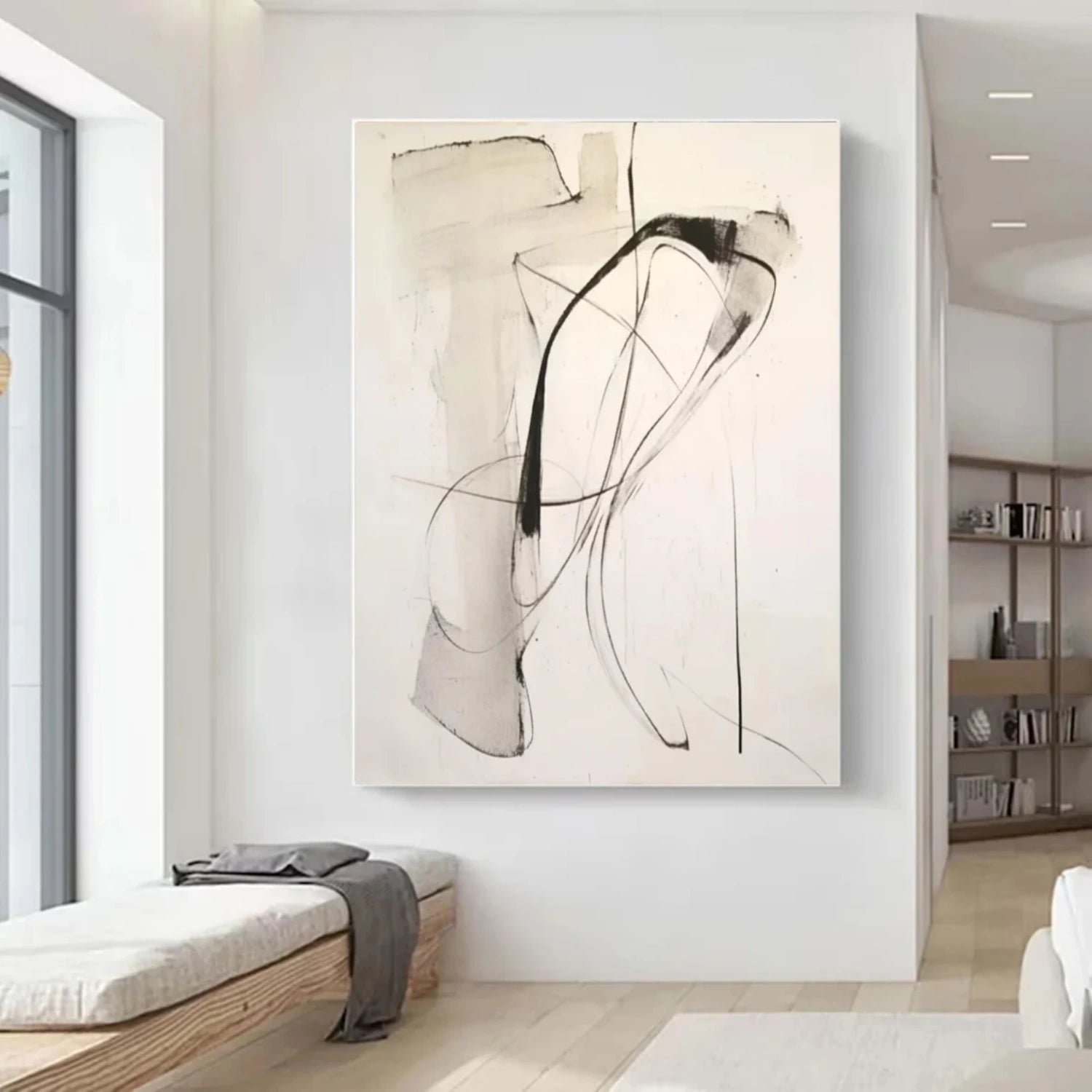 Wabi Sabi Textured Wall Art #WS320
