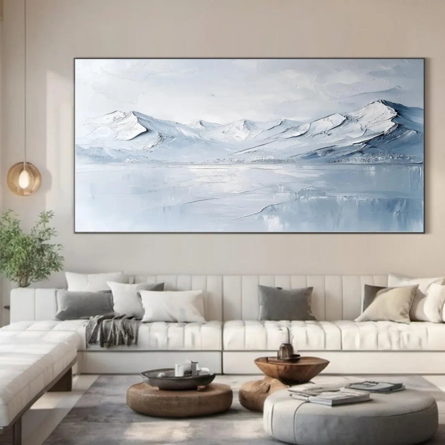 Plaster Art Minimalist Textured Painting #MM311