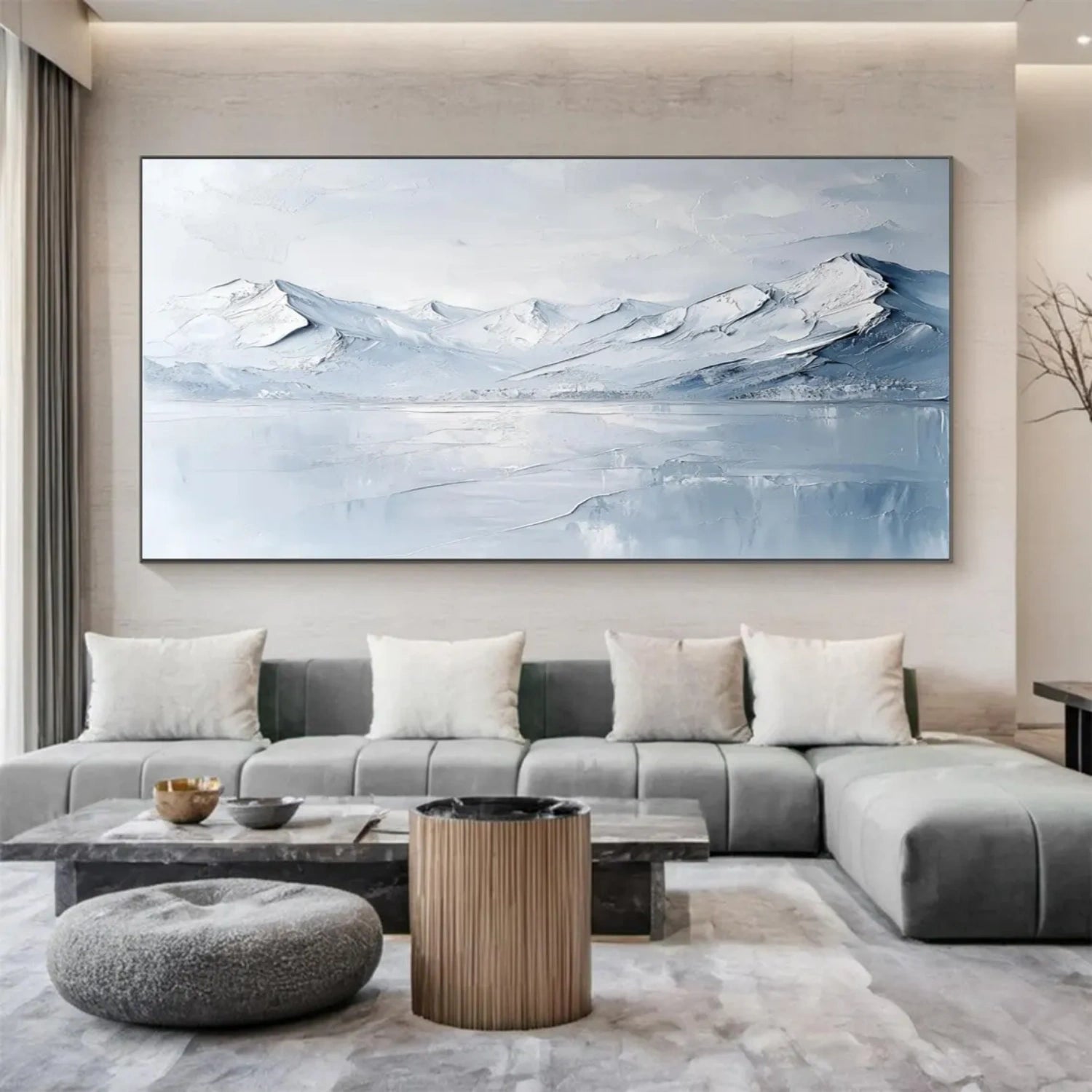 Plaster Art Minimalist Textured Painting #MM311