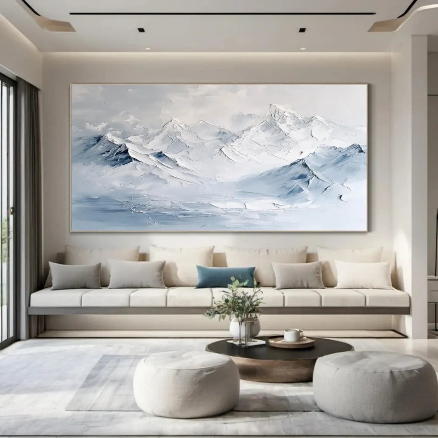Plaster Art Minimalist Textured Painting #MM310