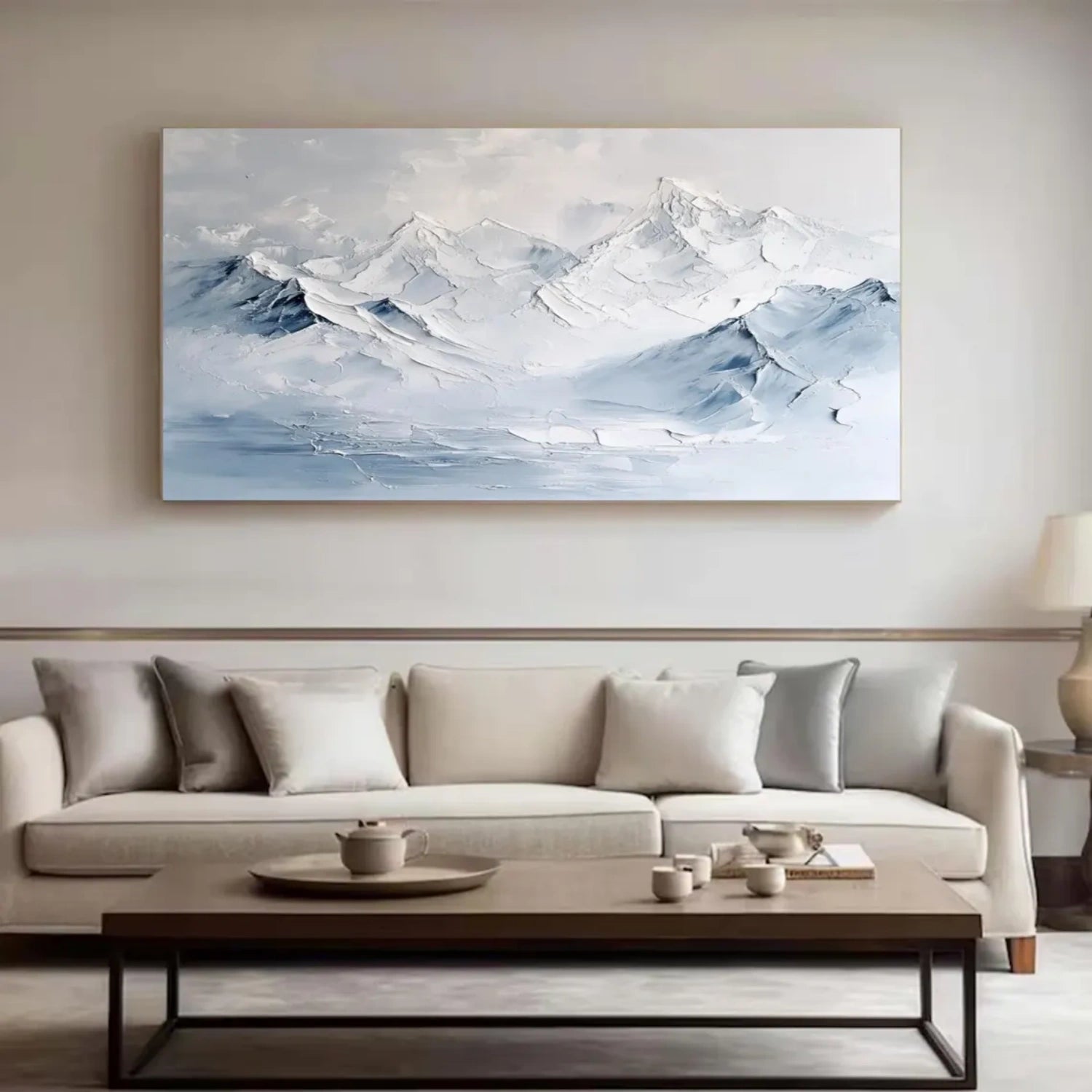 Plaster Art Minimalist Textured Painting #MM310