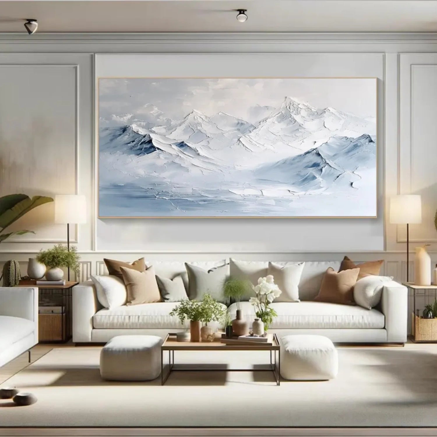 Plaster Art Minimalist Textured Painting #MM310