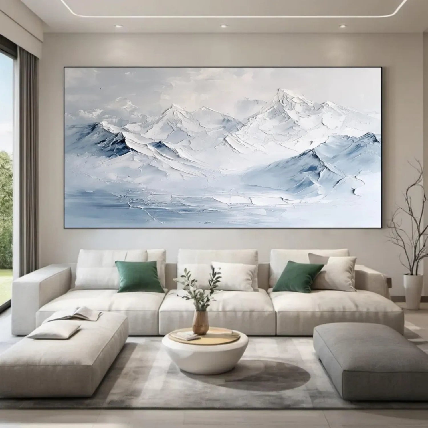 Plaster Art Minimalist Textured Painting #MM310