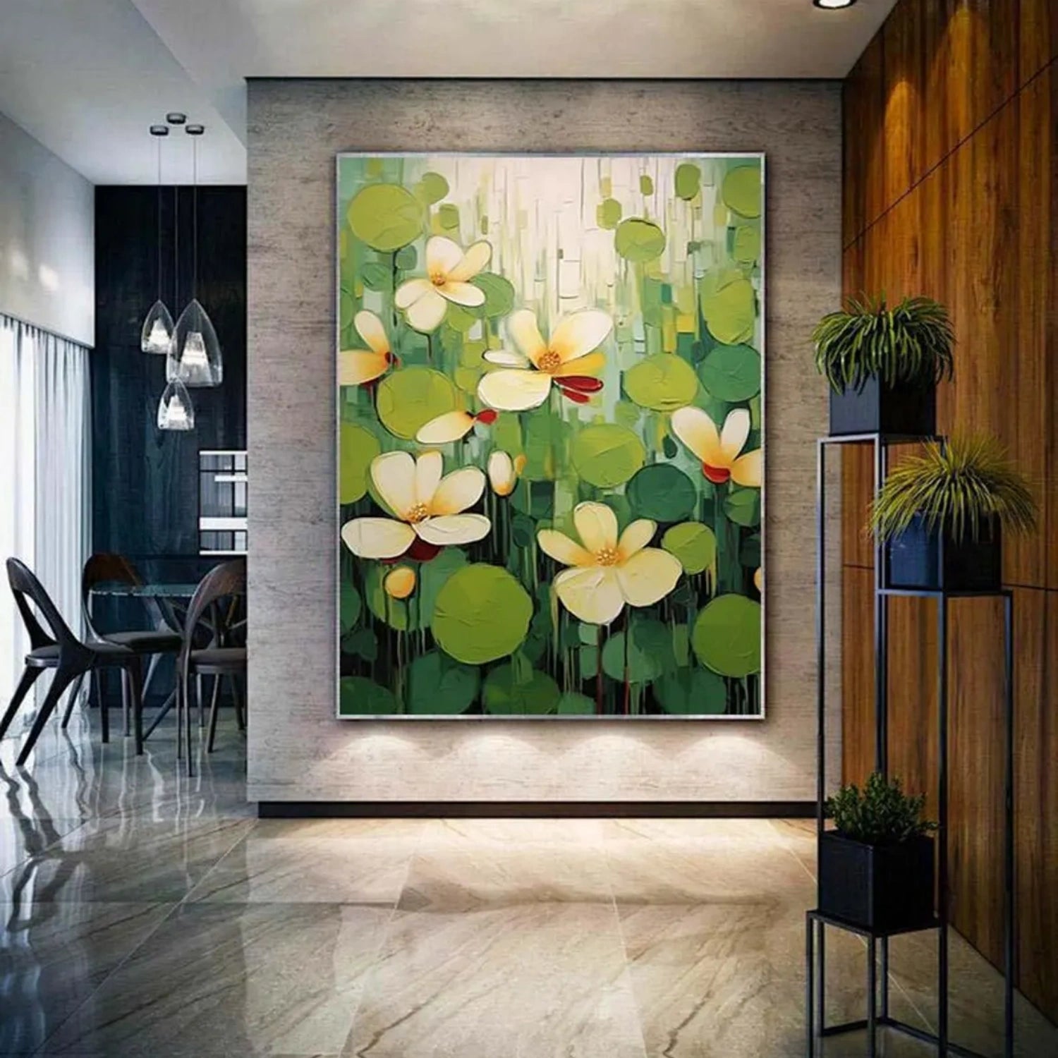 Flower And Tree Painting #FT 202