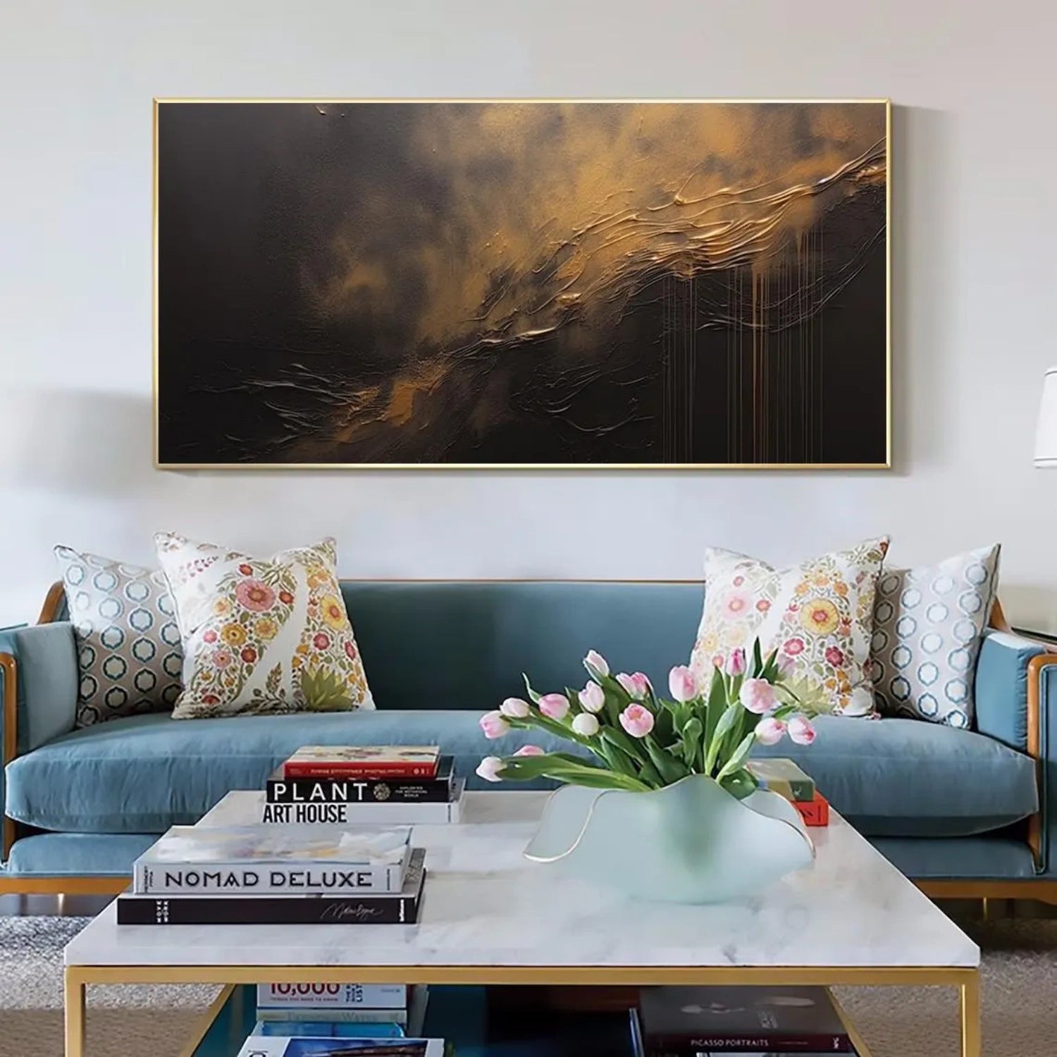 Abstract Textured Wall Art #AB 502