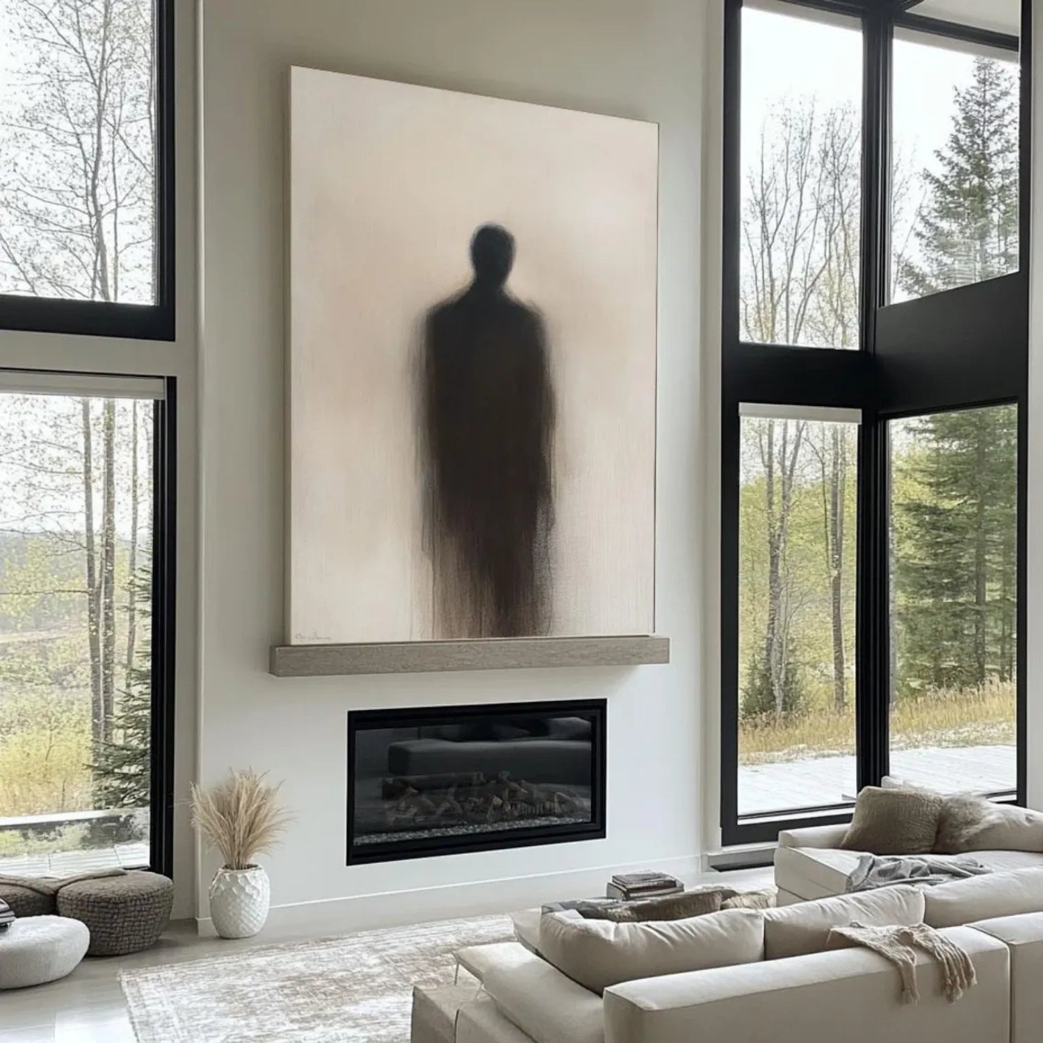 Contemporary Abstract Minimalist Wall Art #CW023