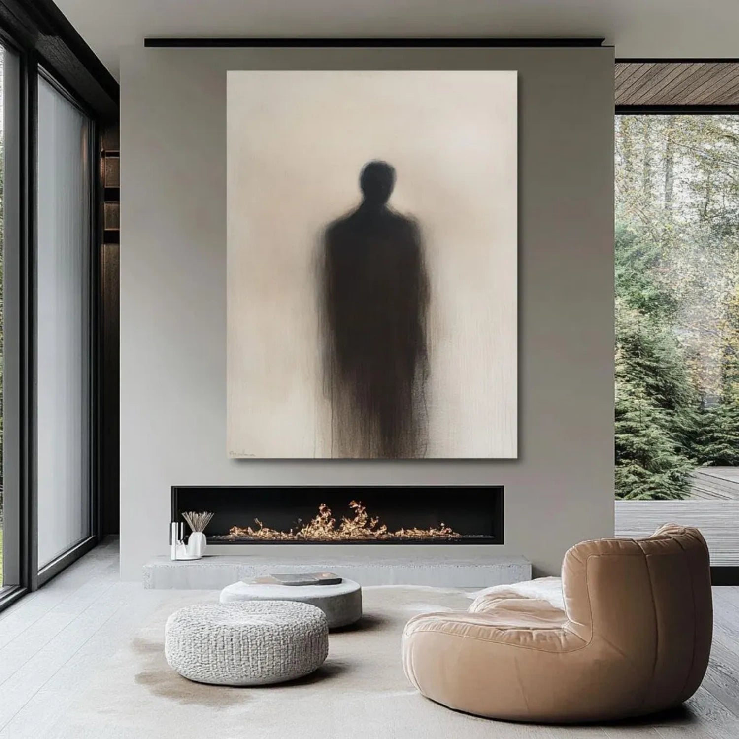 Contemporary Abstract Minimalist Wall Art #CW023
