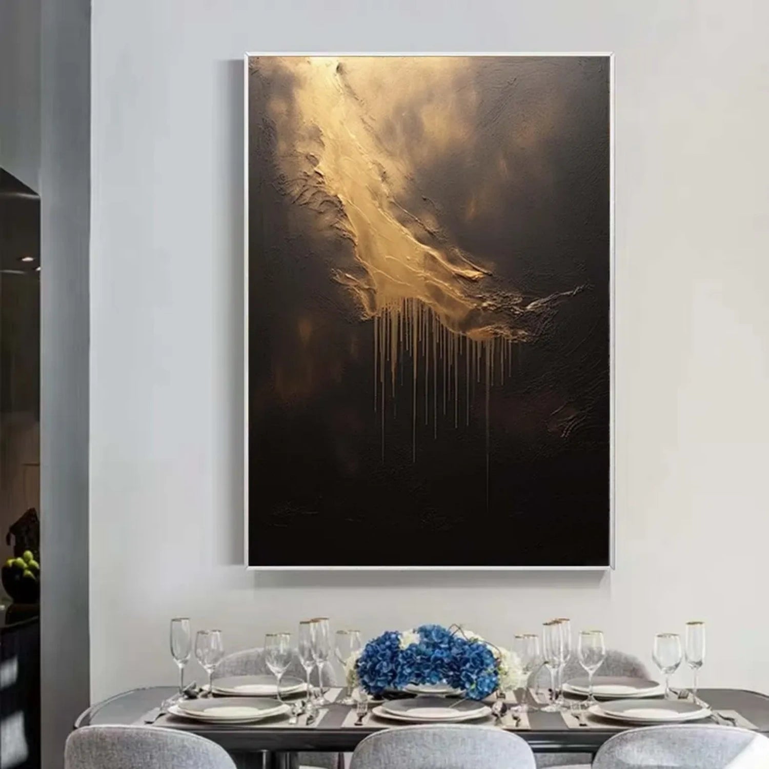 Abstract Textured Wall Art #AB 504