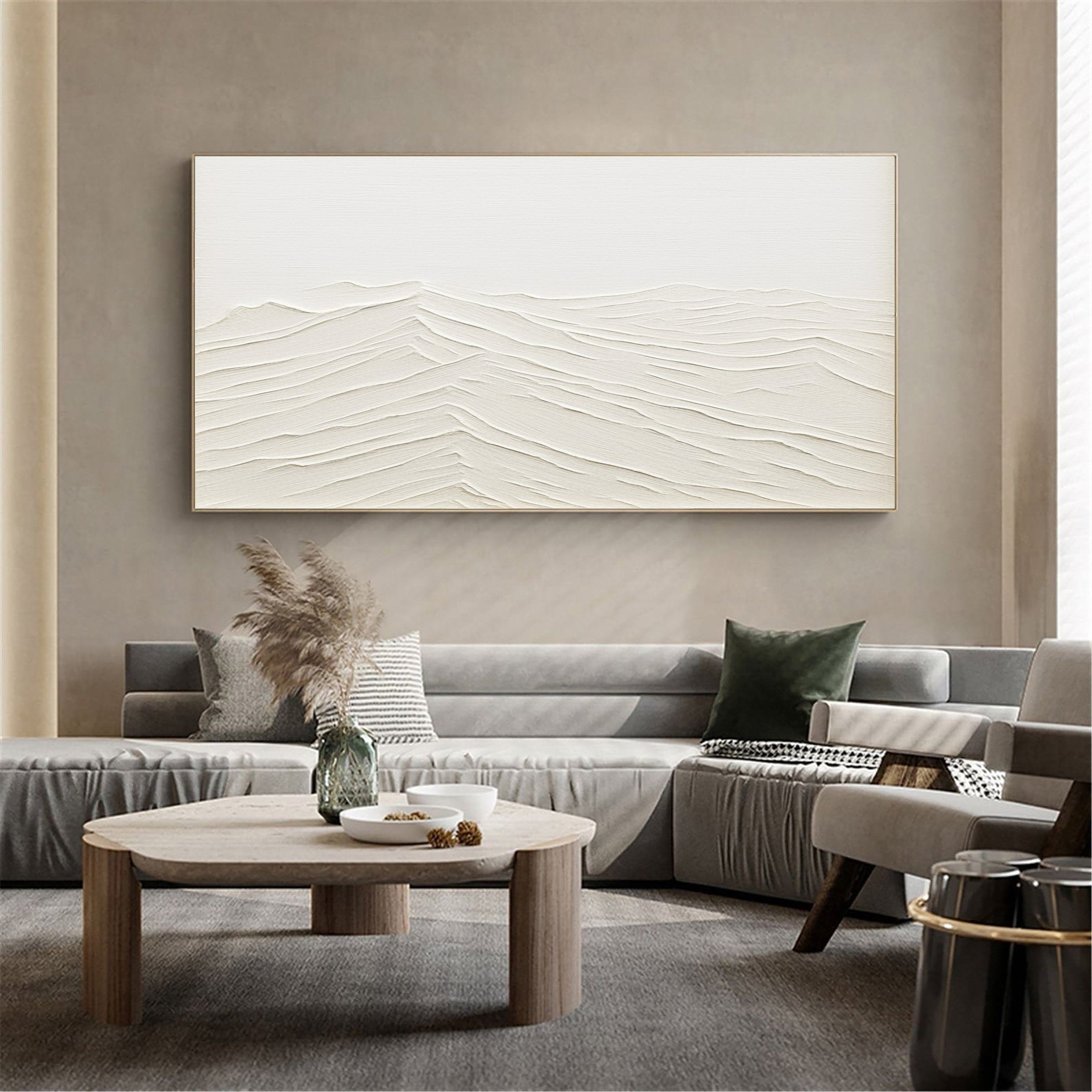 Plaster Art Minimalist Textured Painting #MM089