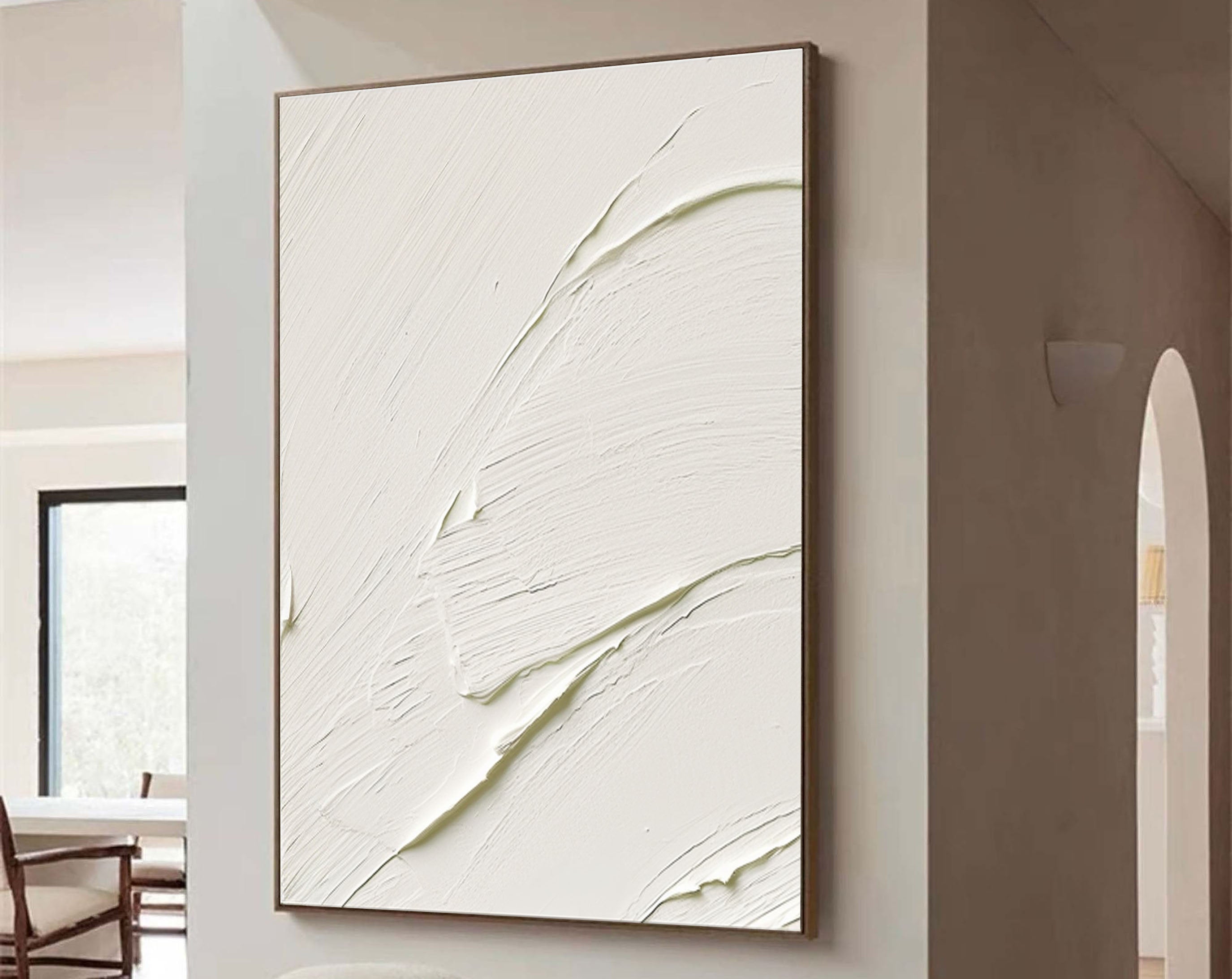 Plaster Art Minimalist Textured Painting #MM094