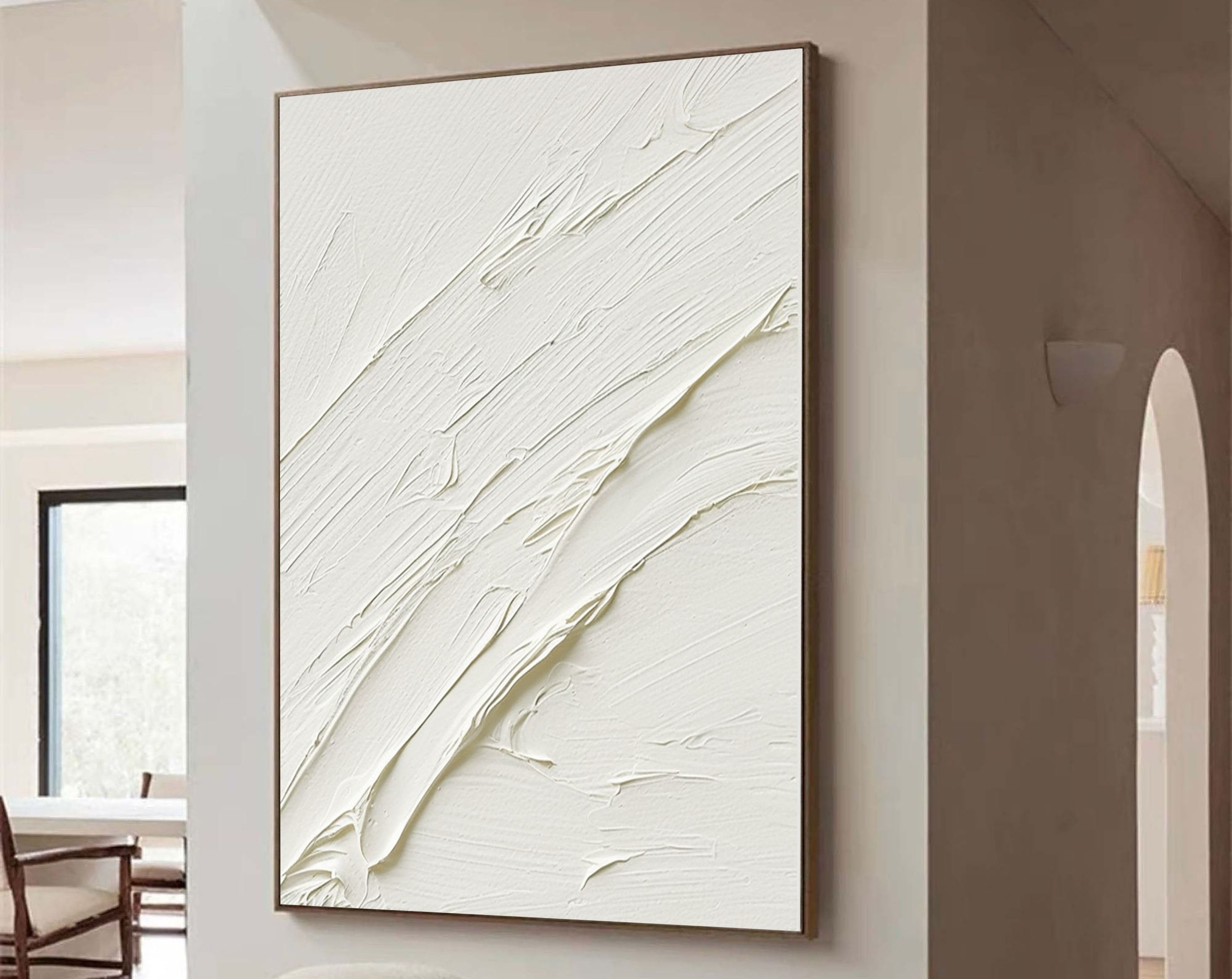 Plaster Art Minimalist Textured Painting #MM095