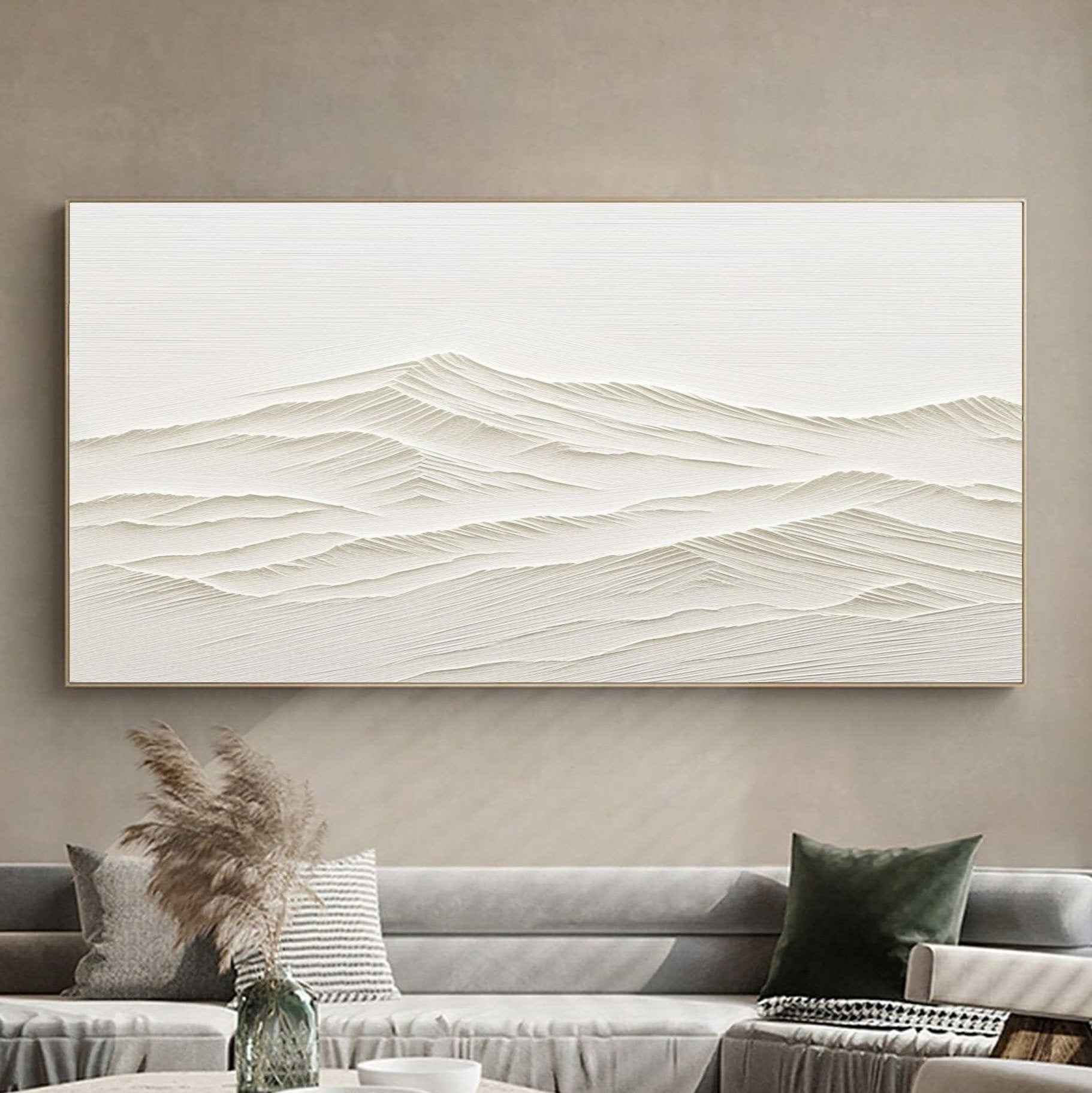 Plaster Art Minimalist Textured Painting #MM084